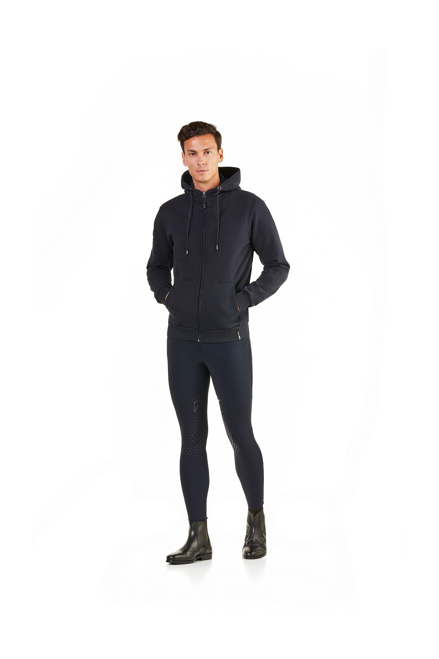ZOW Sweatshirt Herren mit Kapuze und Reißverschluss, wasserabweisend