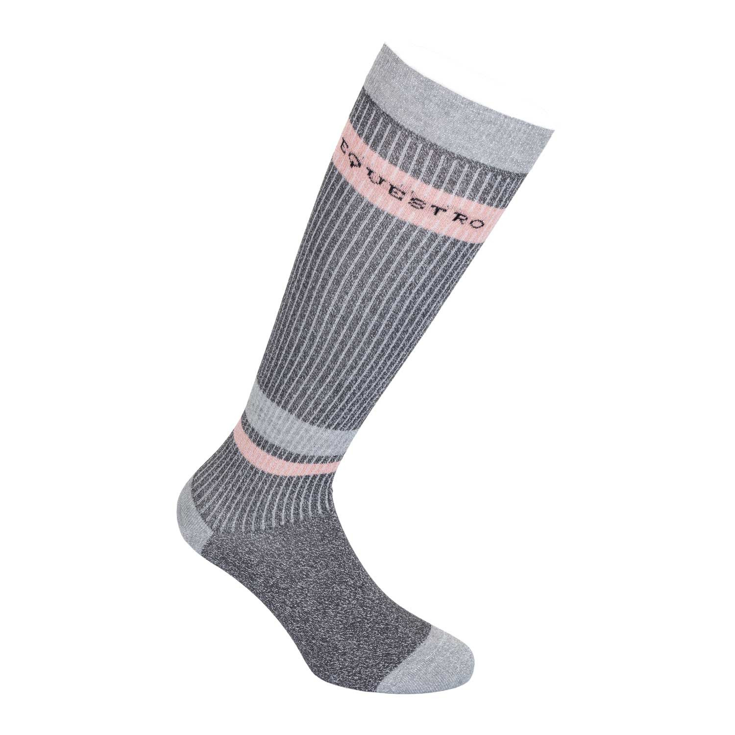 Elastische Damensocken mit Lurex