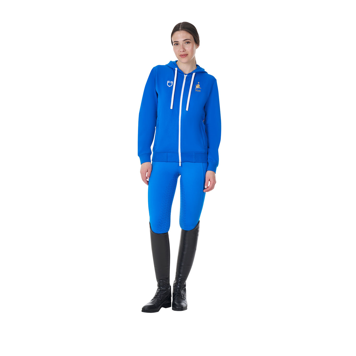 Fleece-Hoodie X FISE für Damen