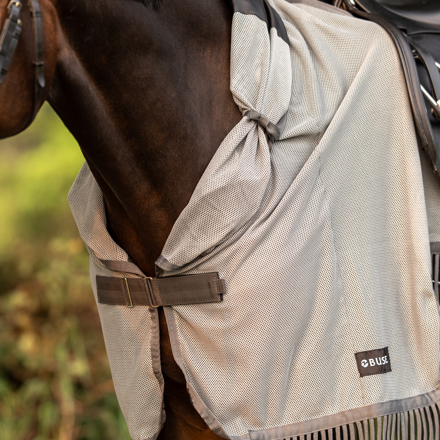 Riding rug Moskito Fringes III