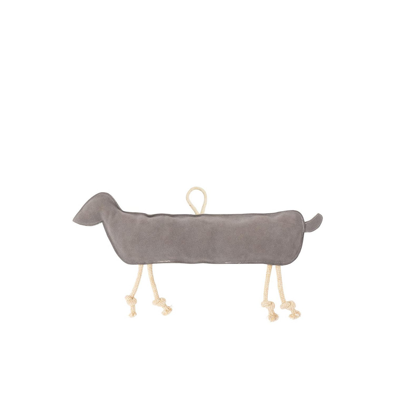 Kuschel-Dackel für das Pferd in Rookgrijs