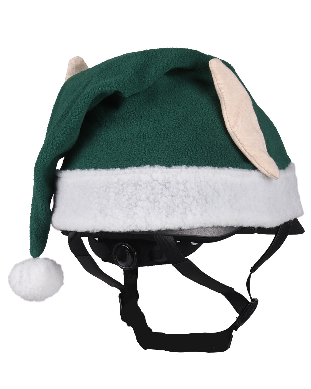 Christmas riding helmet cover