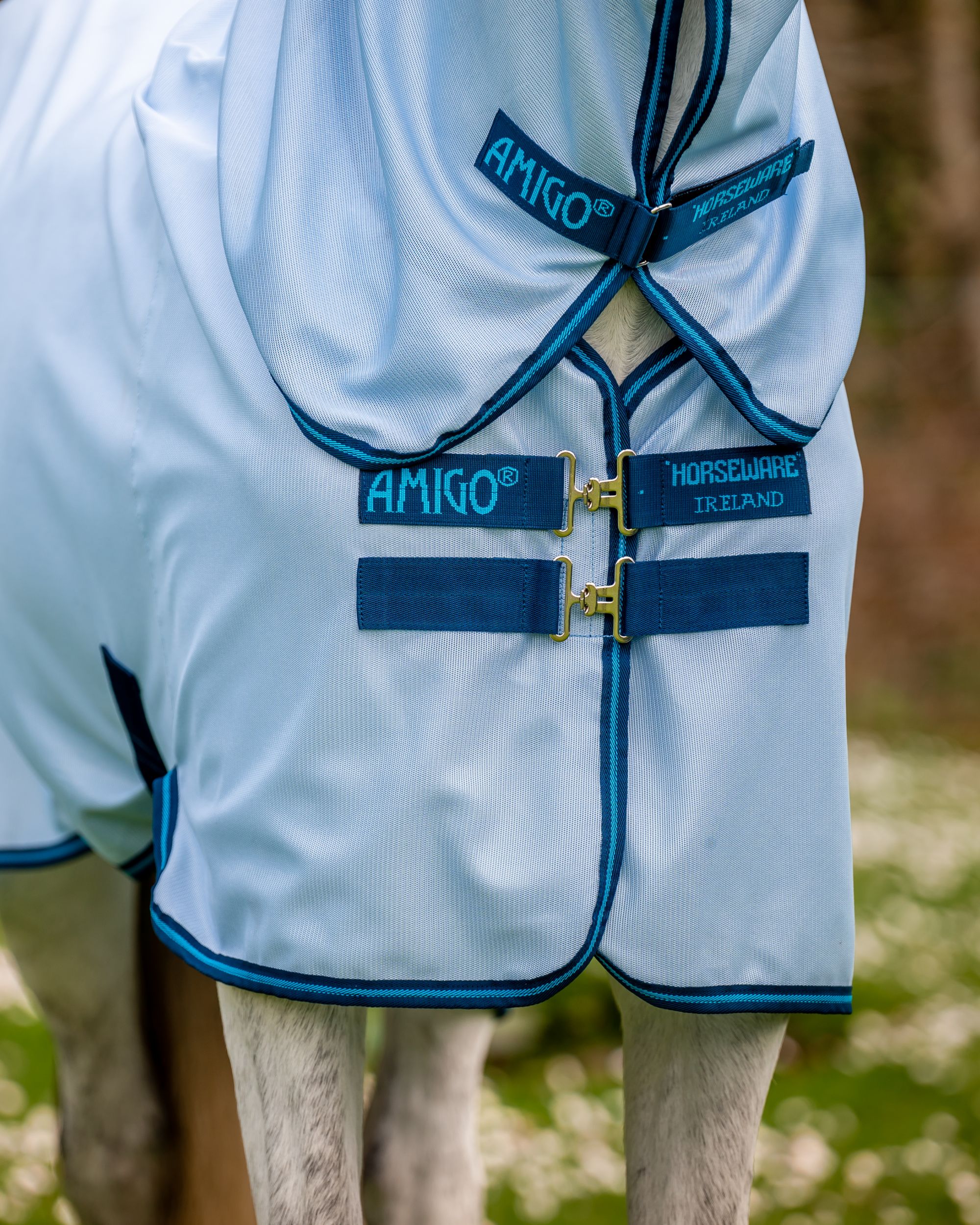 Fliegendecke Amigo Bug Rug in azure Blue/navy