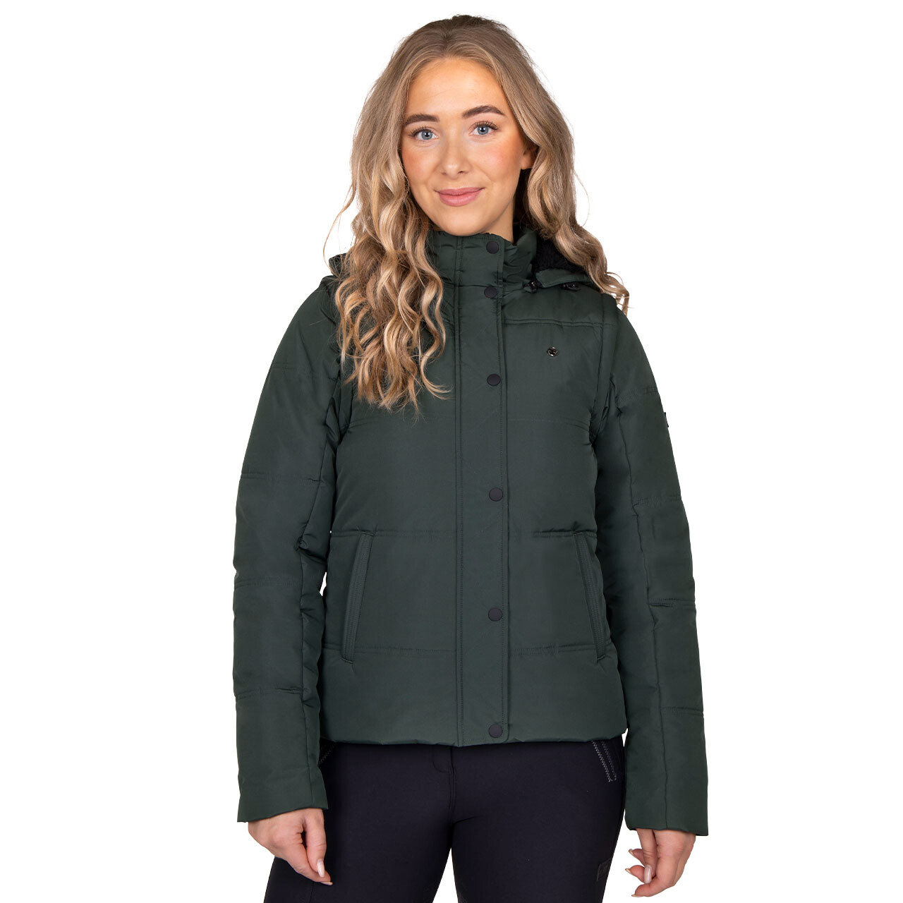 Rayah winter jacket with detachable sleeves