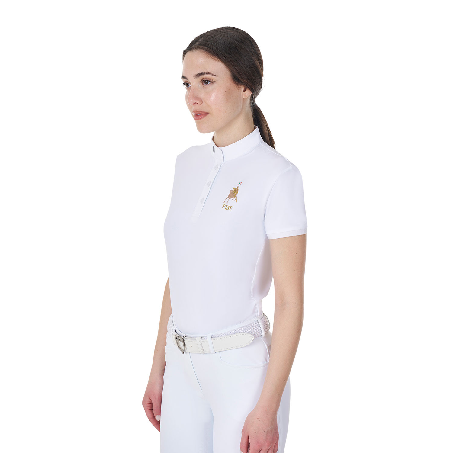 Damen-Wettkampfpolo Slim Fit X FISE