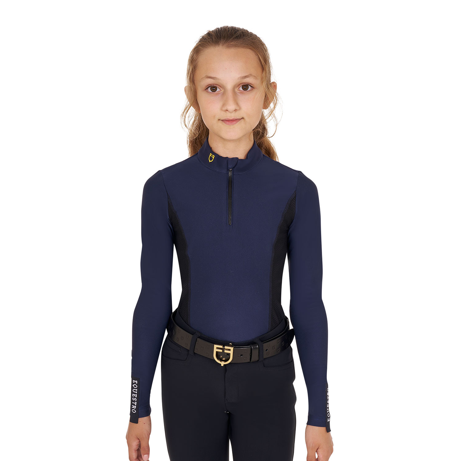 Langärmeliges Trainings-Base-Layer für Mädchen