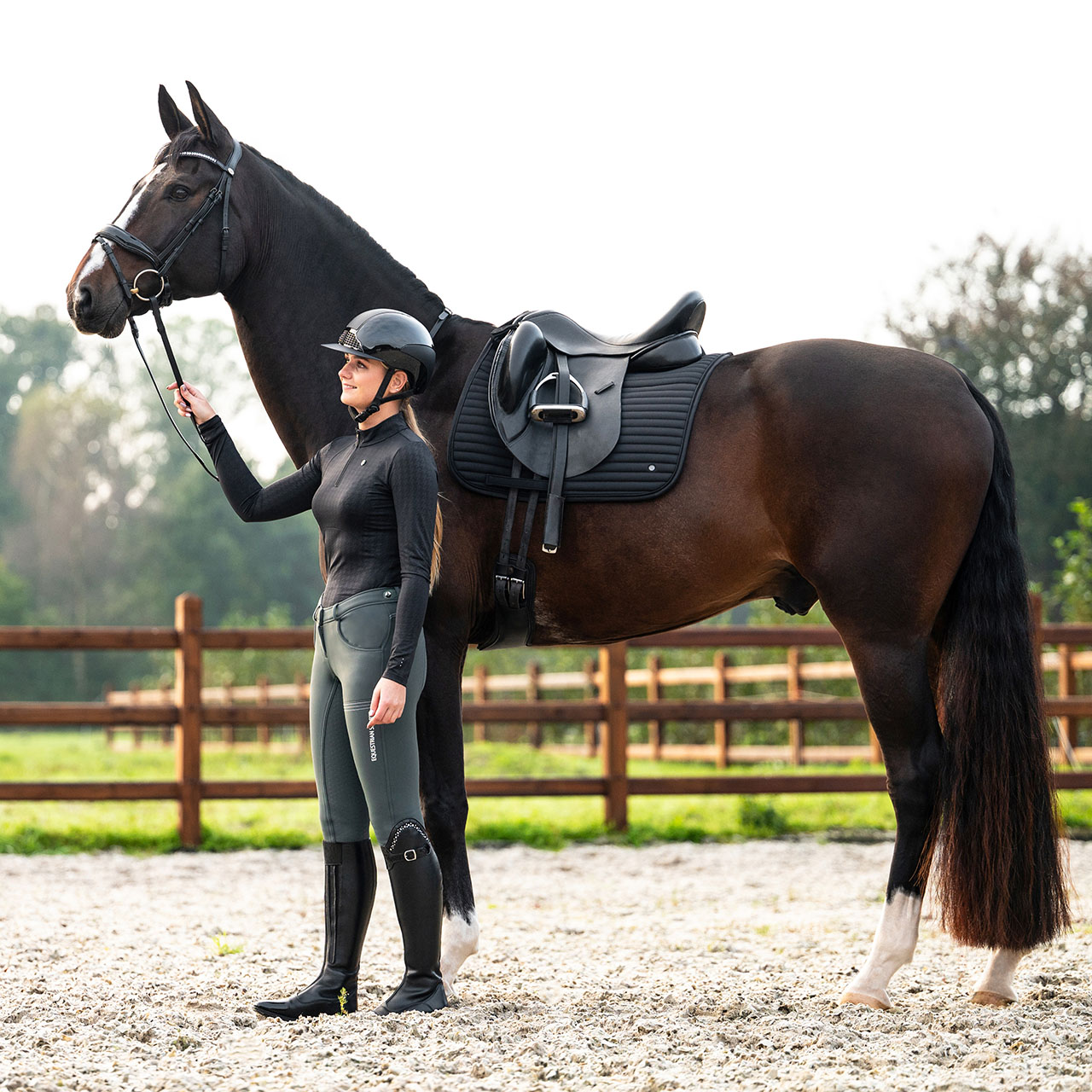 Saddle pad Avélie
