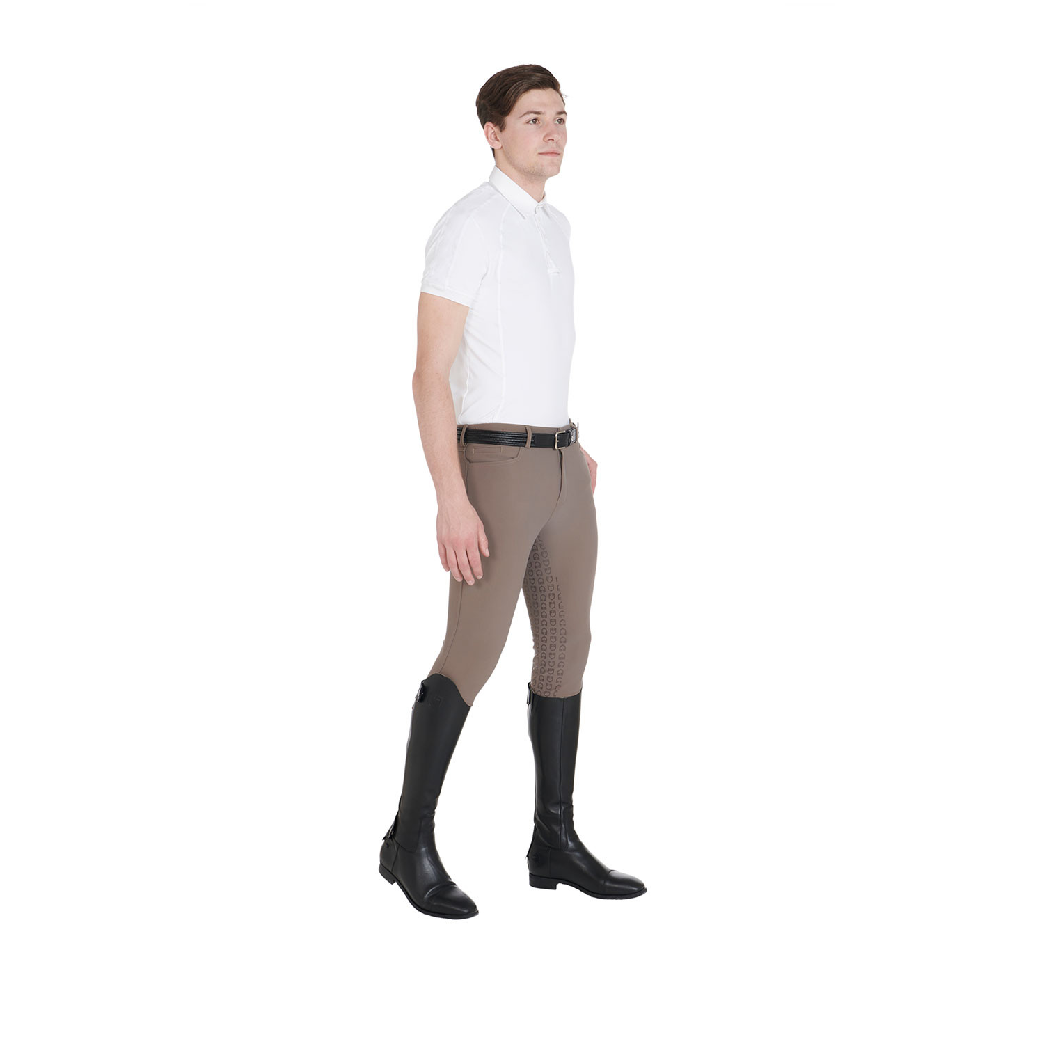 Herren-Reithose Slim Fit mit Vollbesatz