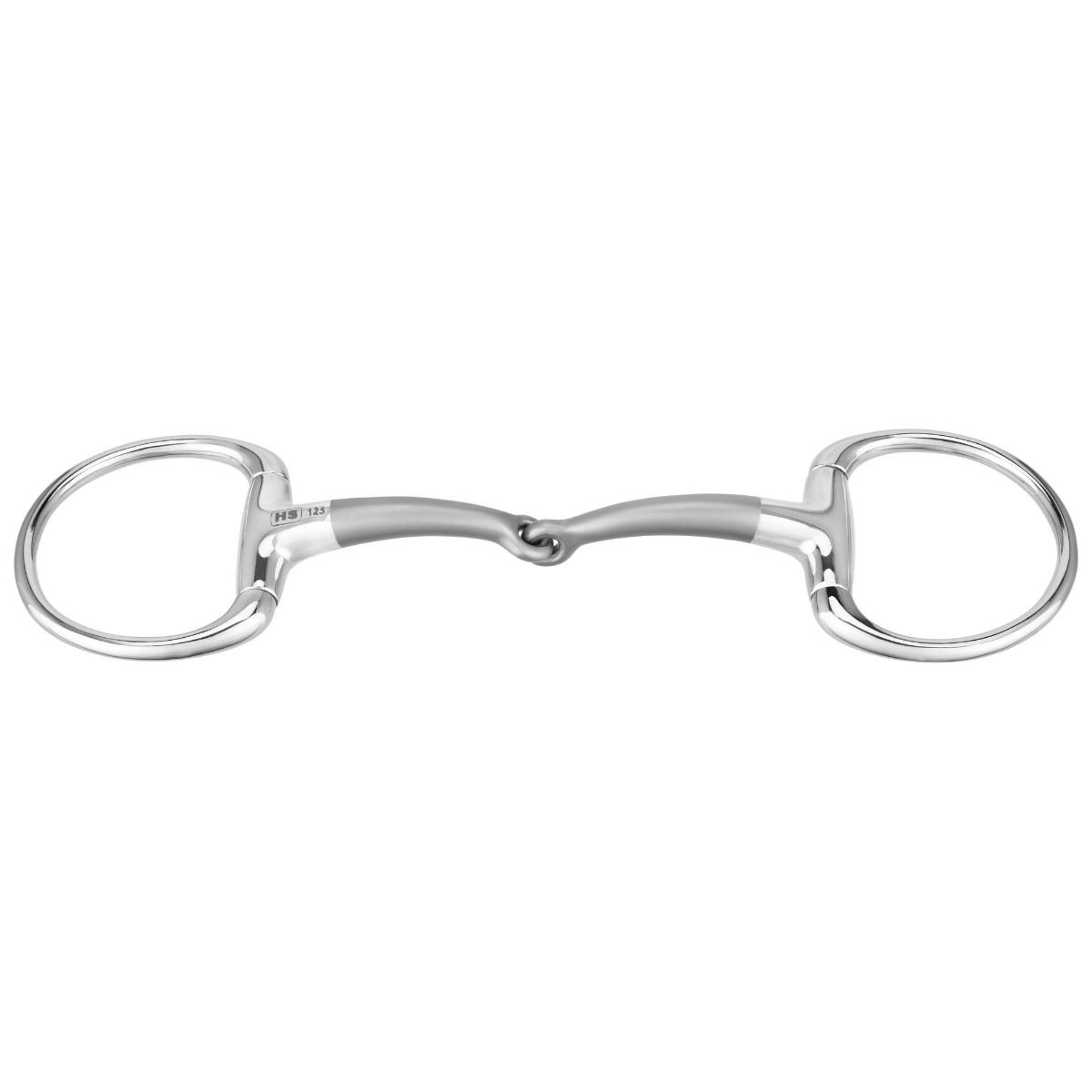 Olive head snaffle Satinox 14mm single broken