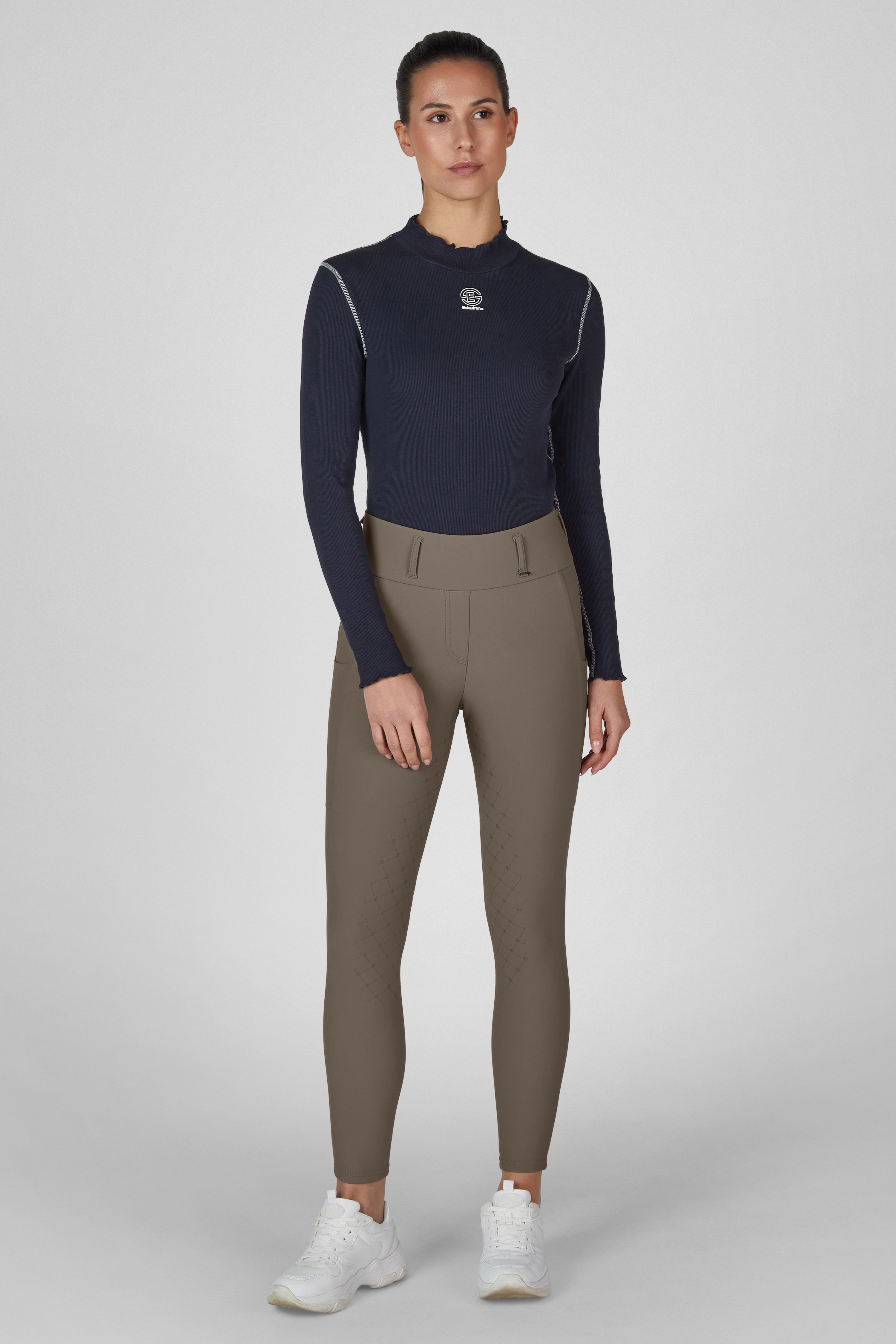 Reitleggins Damen Dynamic Cosy Vollgrip