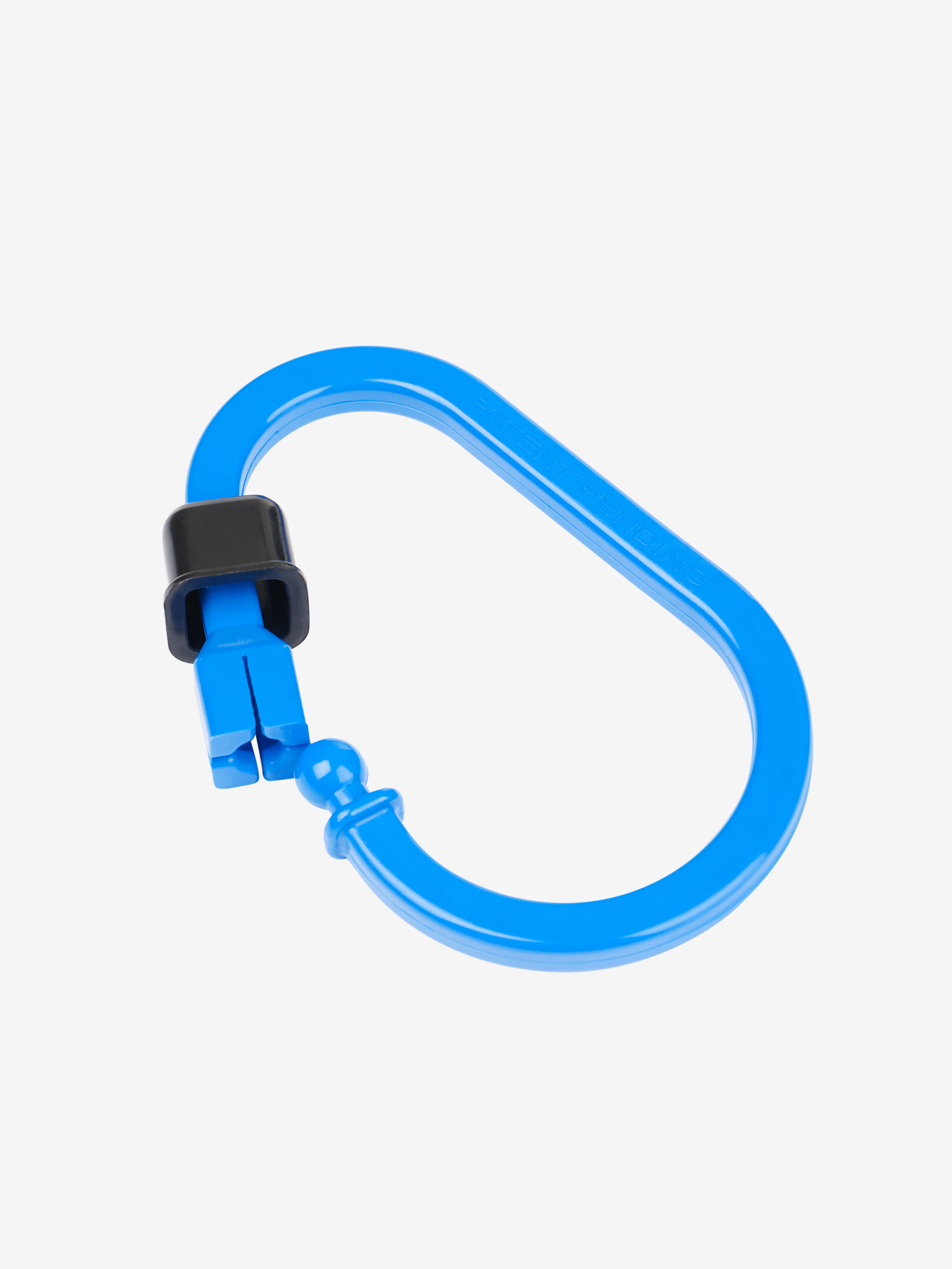 Poplock veiligheidsaanbinder blauw