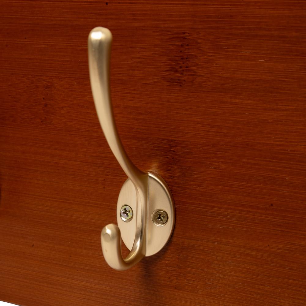 Girth/jacket rack with 10 hooks