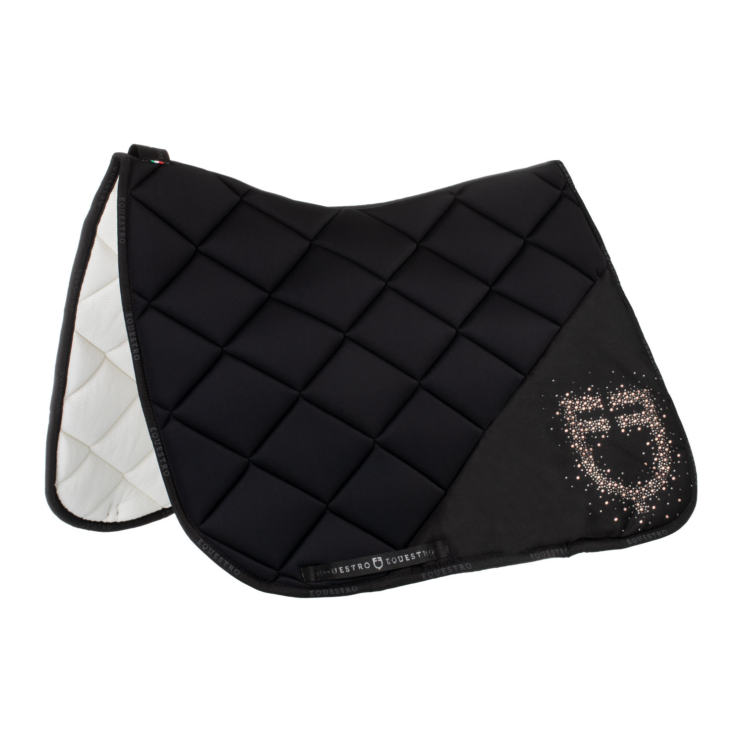Dressurschabracke mit Strass-Logo