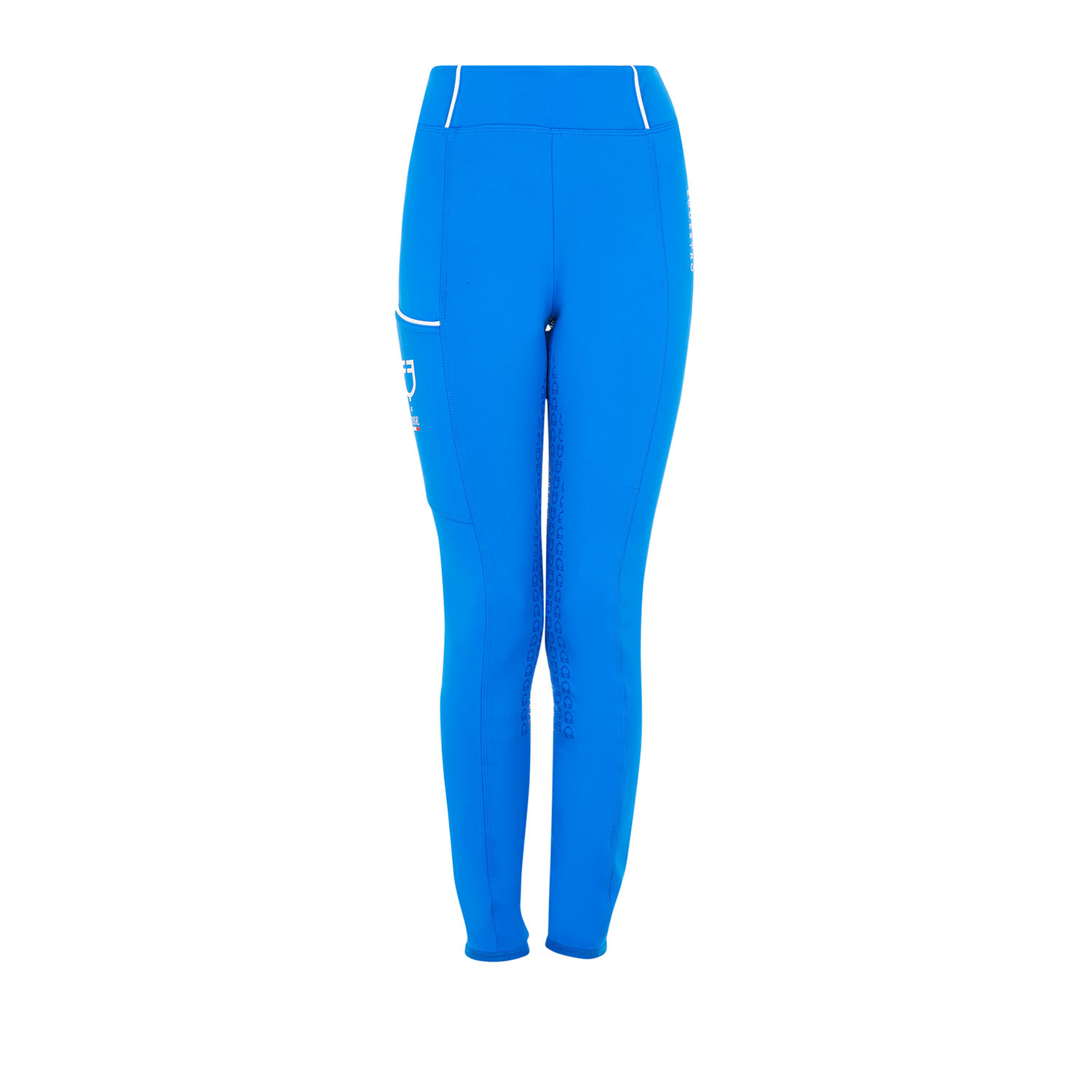 Mädchen-Reitleggings mit schmalem Schnitt und Vollbesatz X FISE