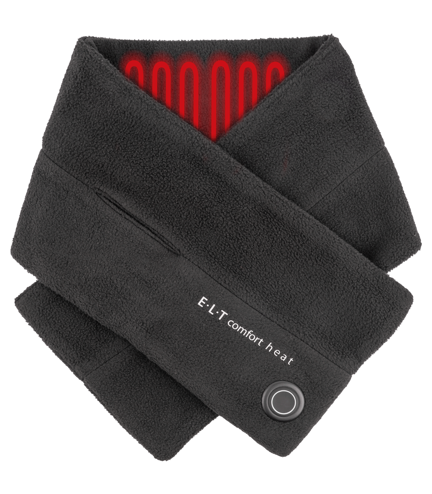 Heatable Scarf Comfort Heat, black