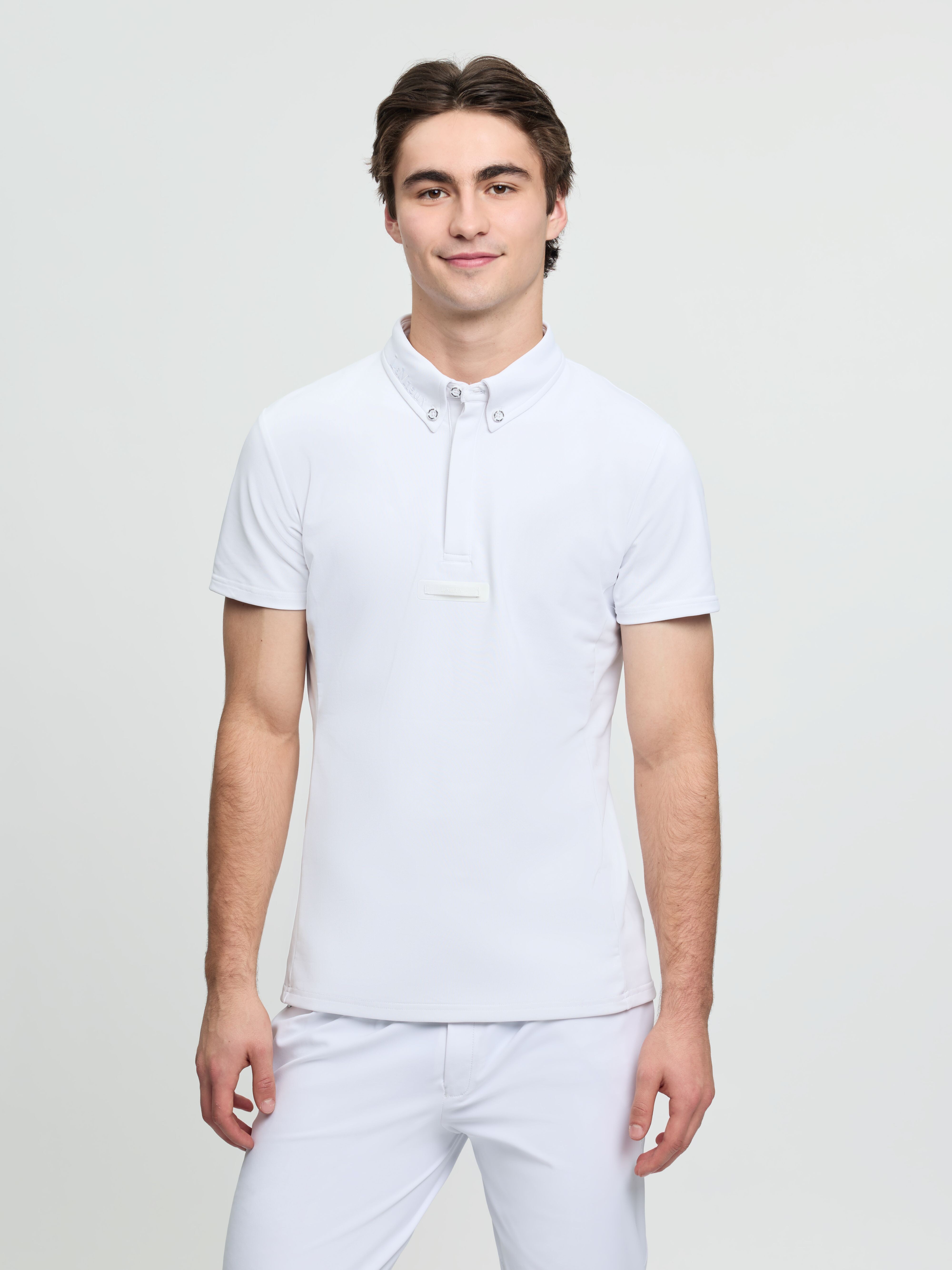 Herren Kurzärmliges Turniershirt