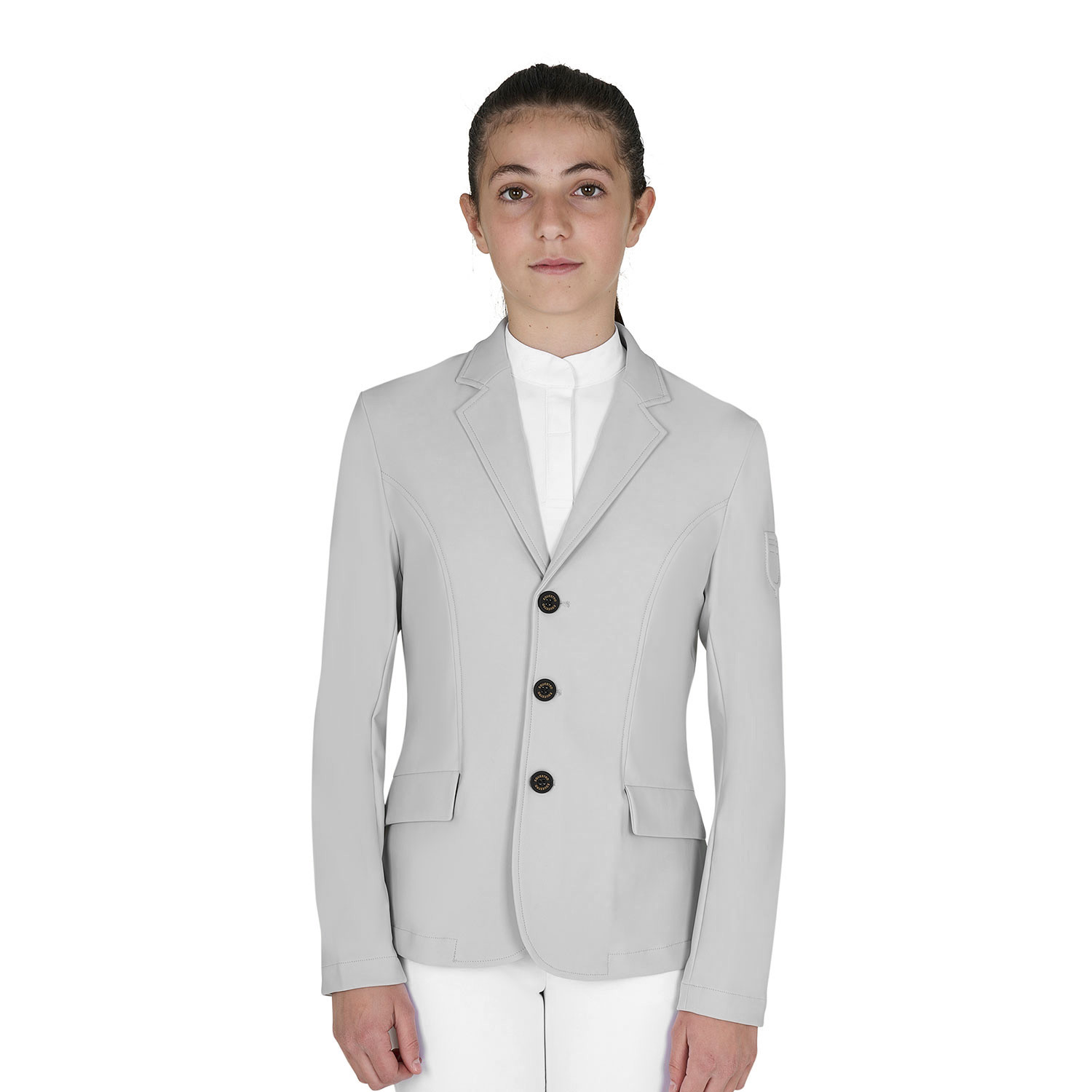 Kinder-Turnierjackett Slim Fit mit drei Knöpfen