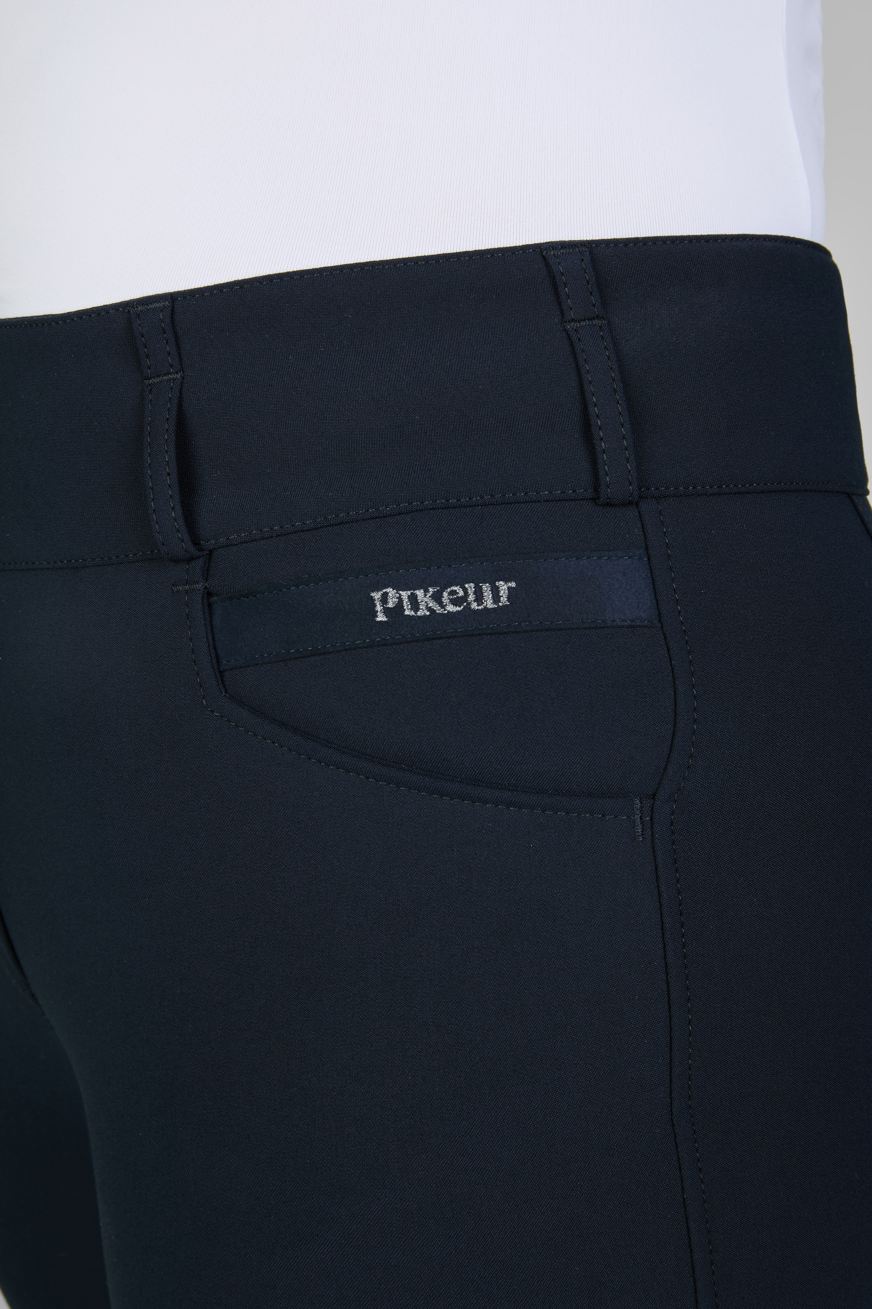 Reithose Damen Candela Kunstleder Ganzbesatz