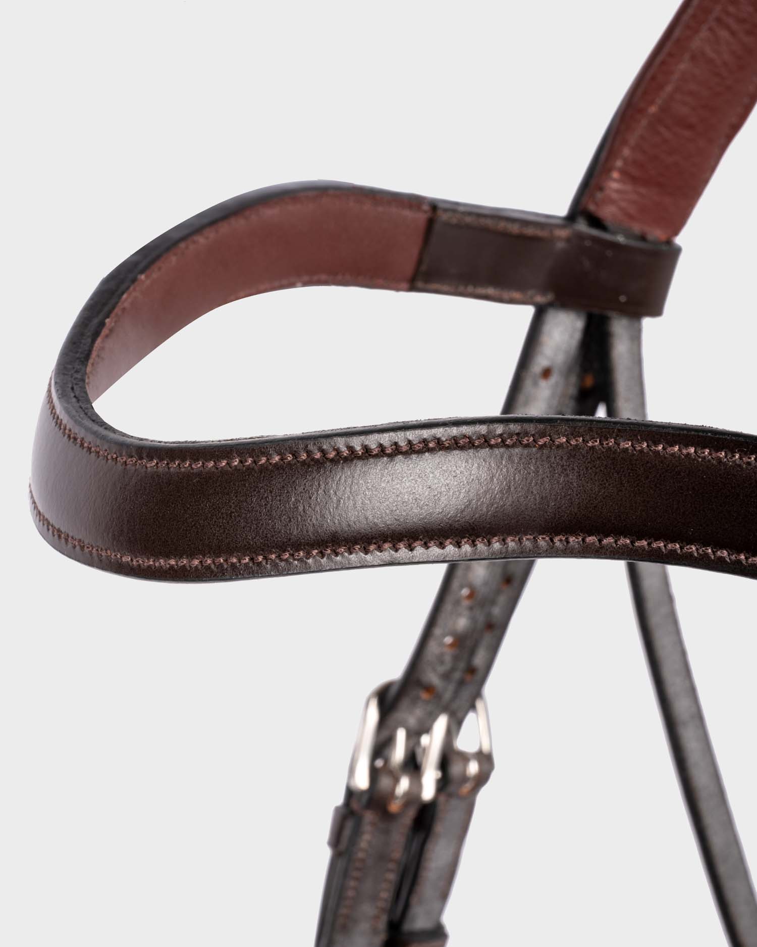 Snaffle bridle wide swedish-combined lacquer
