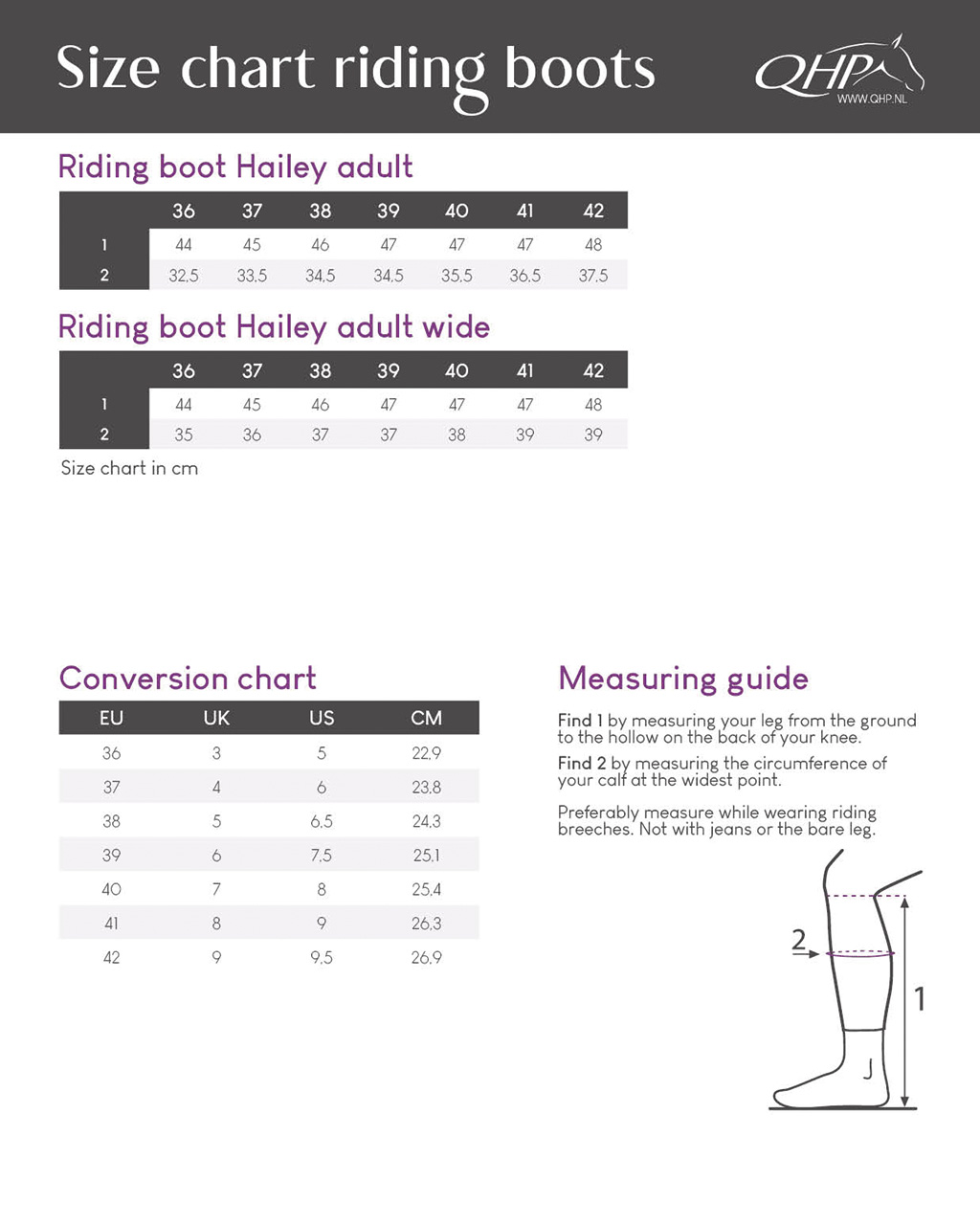Riding boots Hailey Adult