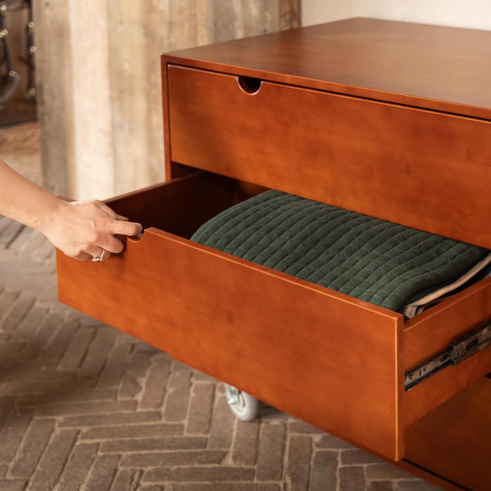 Saddle cabinet with 3 drawers and bridle rack