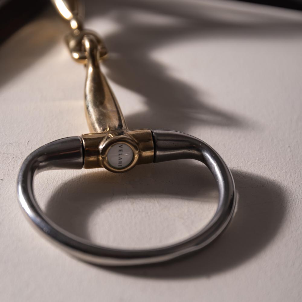 Doppelt Gebrochene Olivenkopftrense Edelstahl