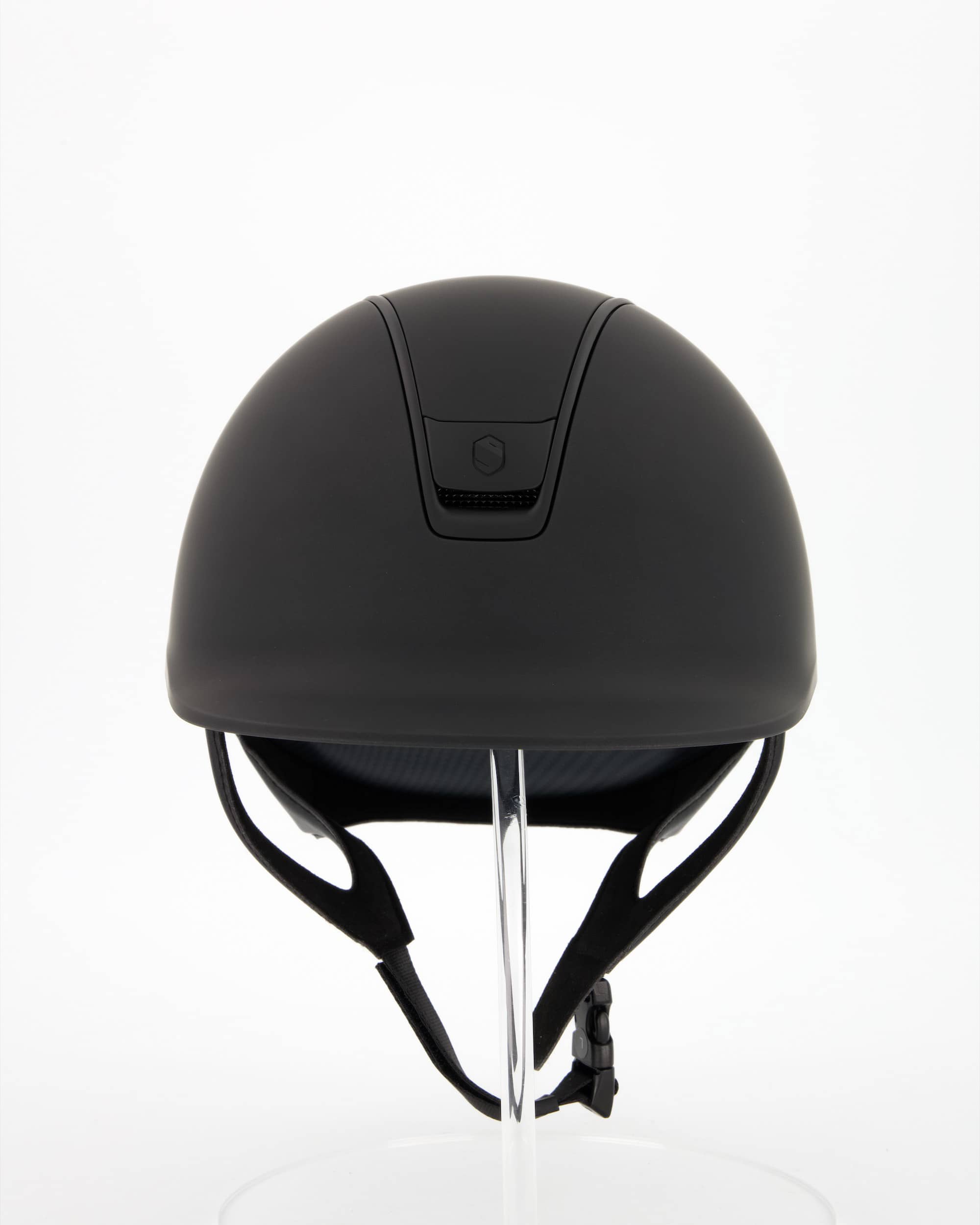 Riding helmet 2.0 Shadowmatt Black, Top Shadowmatt Black, Trim Matt Black, Blason Matt Black