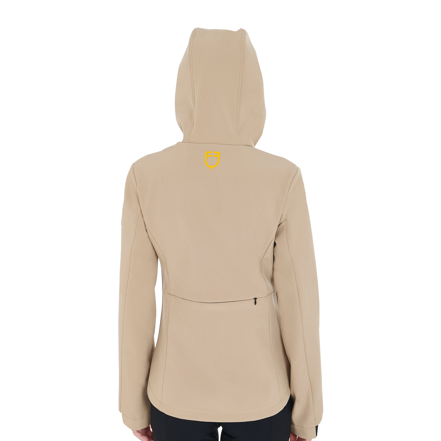 Taillierte Softshell-Jacke mit verdeckten Taschen
