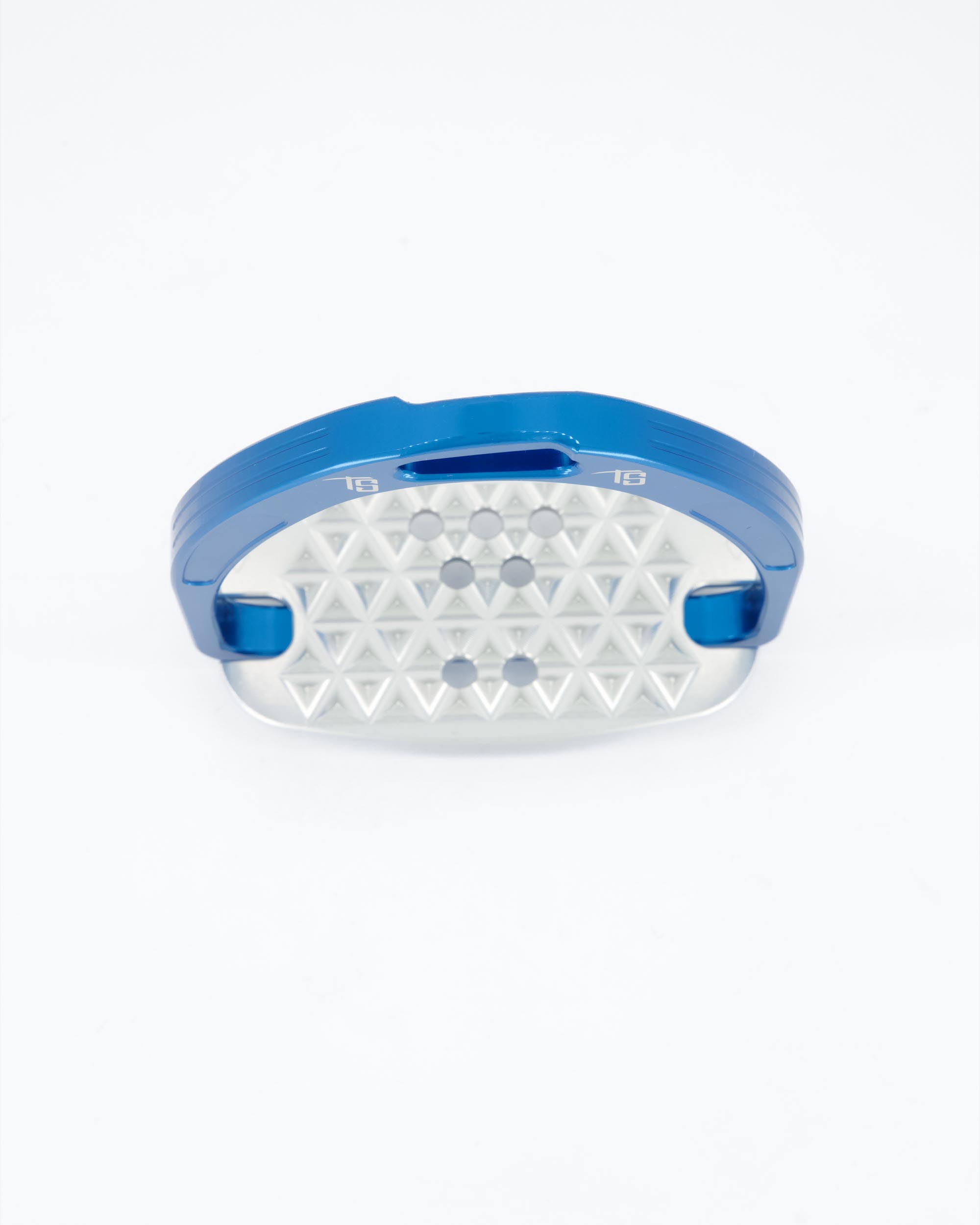 Stirrup Iris cross-country in blue