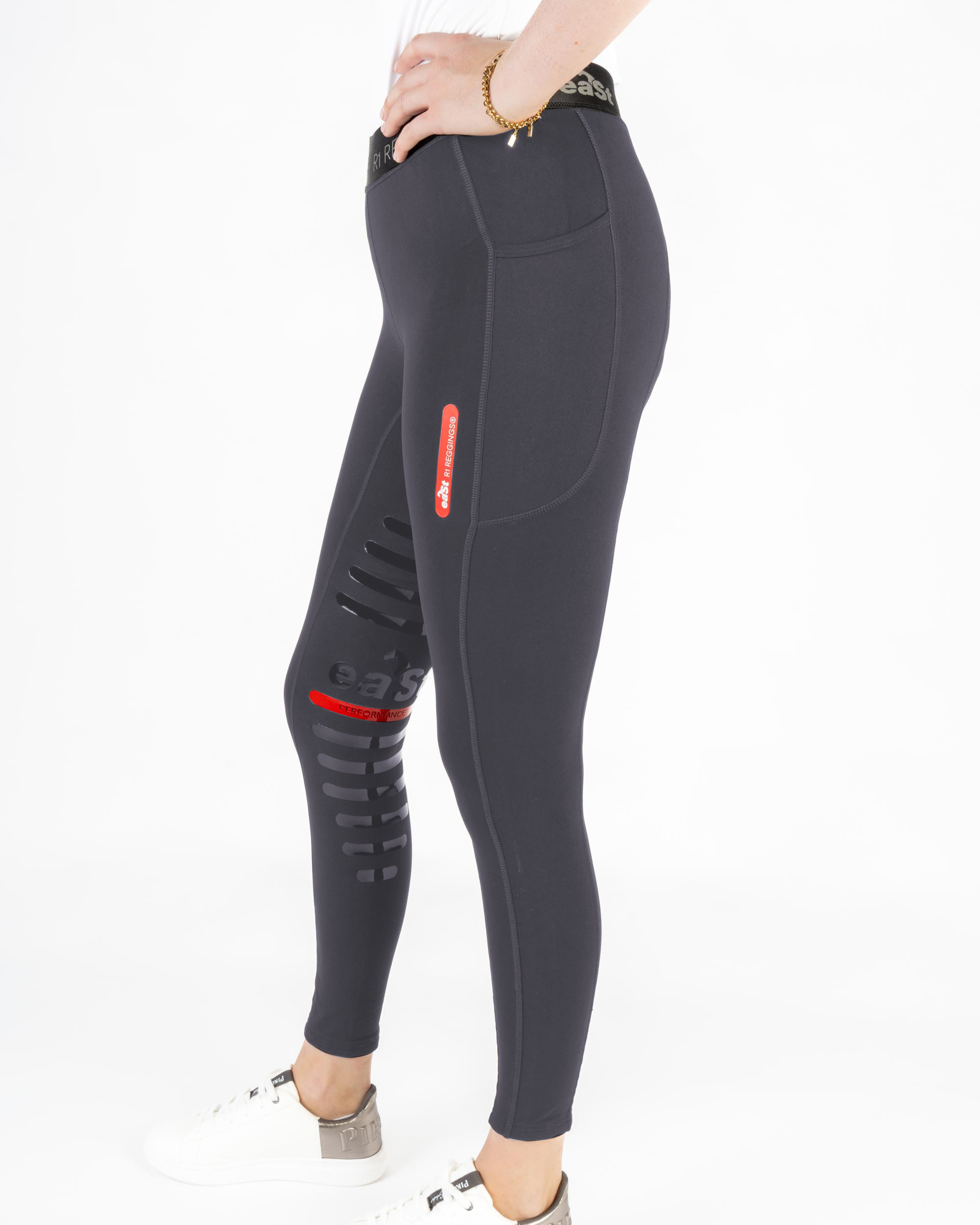 Ladies riding leggings Reggings® R1 Dressage with full grip