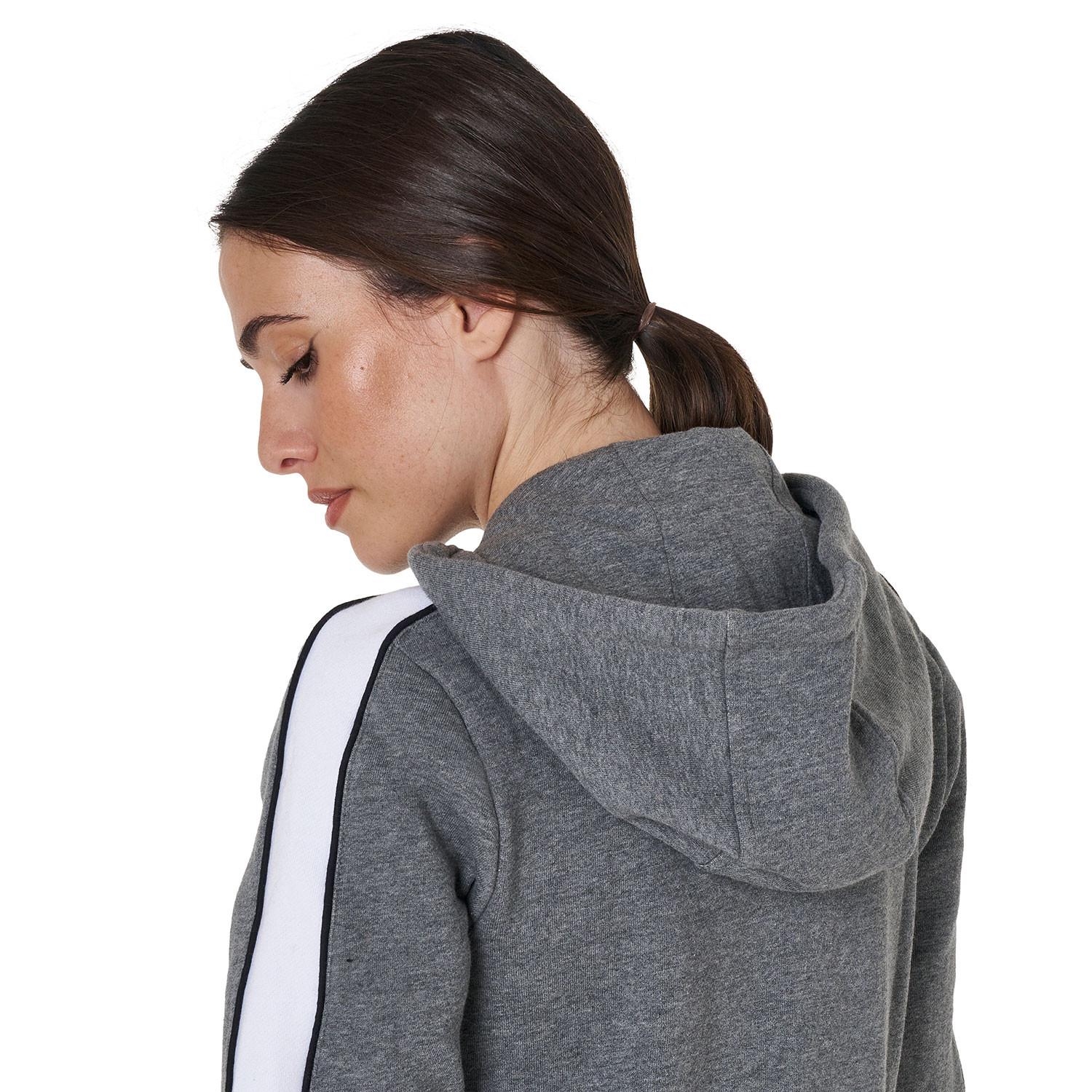 Damen-Kapuzensweatshirt mit Frontreißverschluss