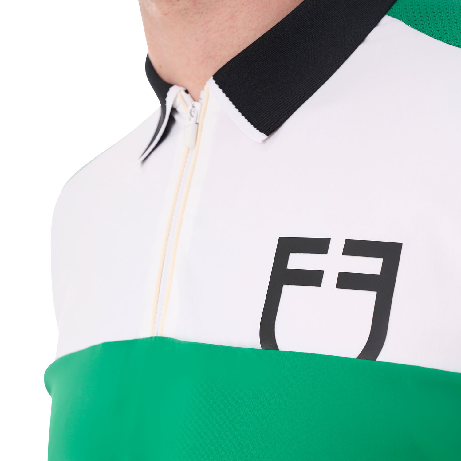 Herren-Poloshirt Slim Fit mit Logo vorne