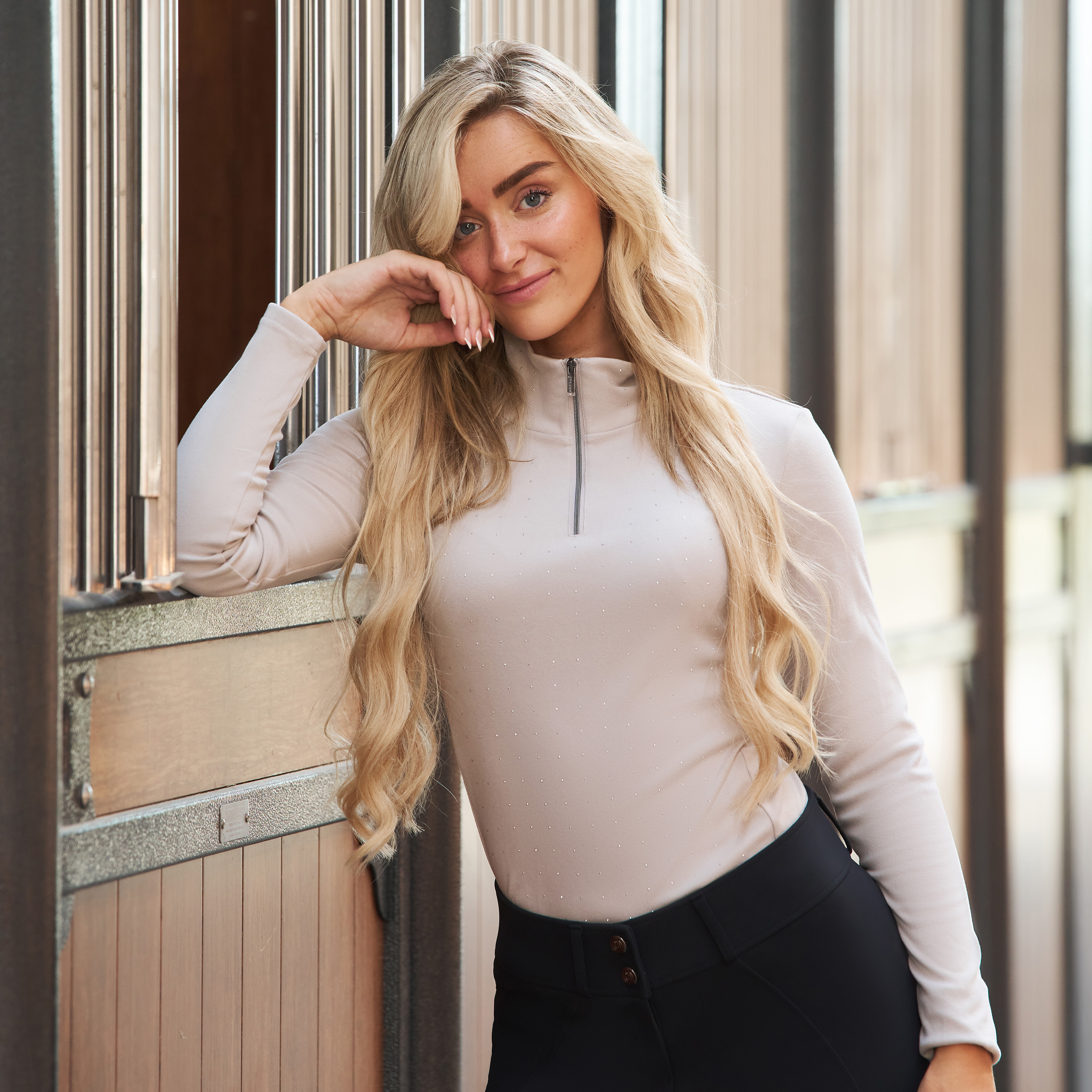 Top Belle sparkle melange
