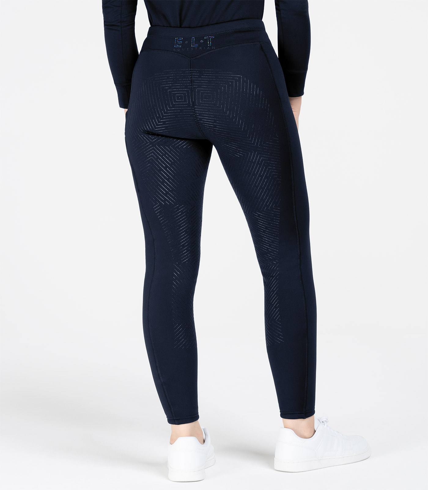 Thermal teddy riding leggings Rica, black