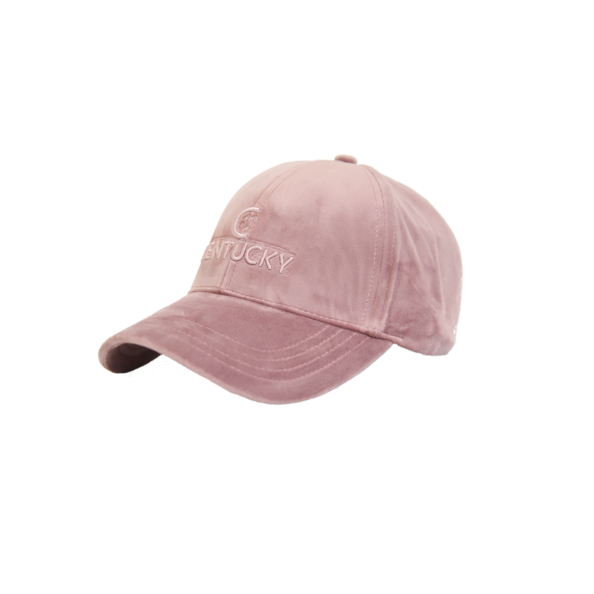 Velvet baseball cap