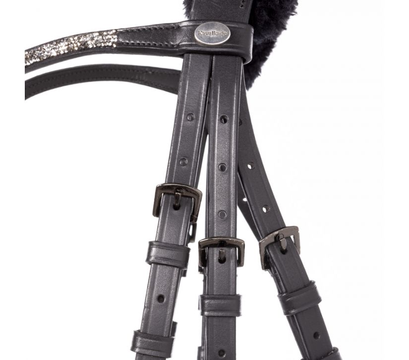 Lack-Trense "Ivella" eng.-komb.-Kunstfell