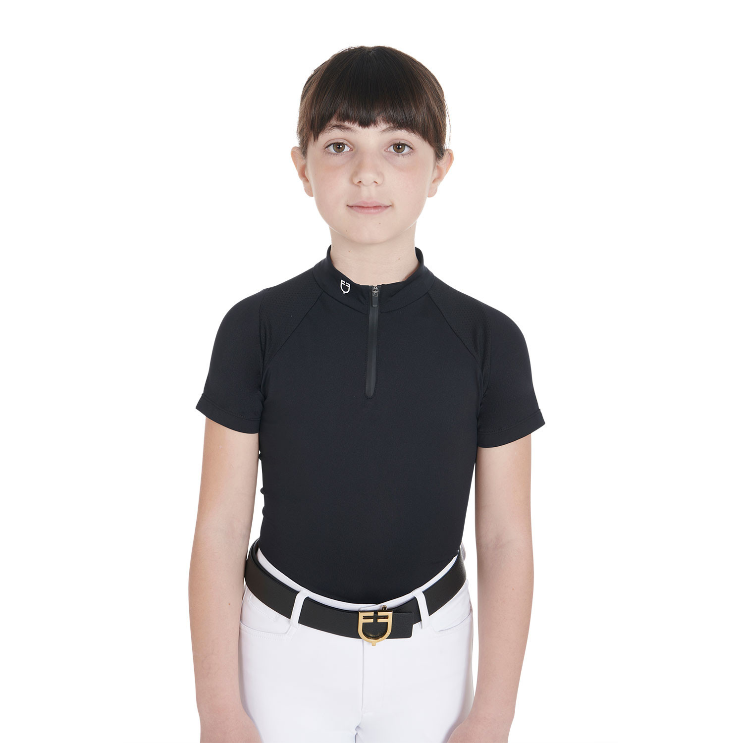 Schmales Kinder-Trainingspolo High Performance