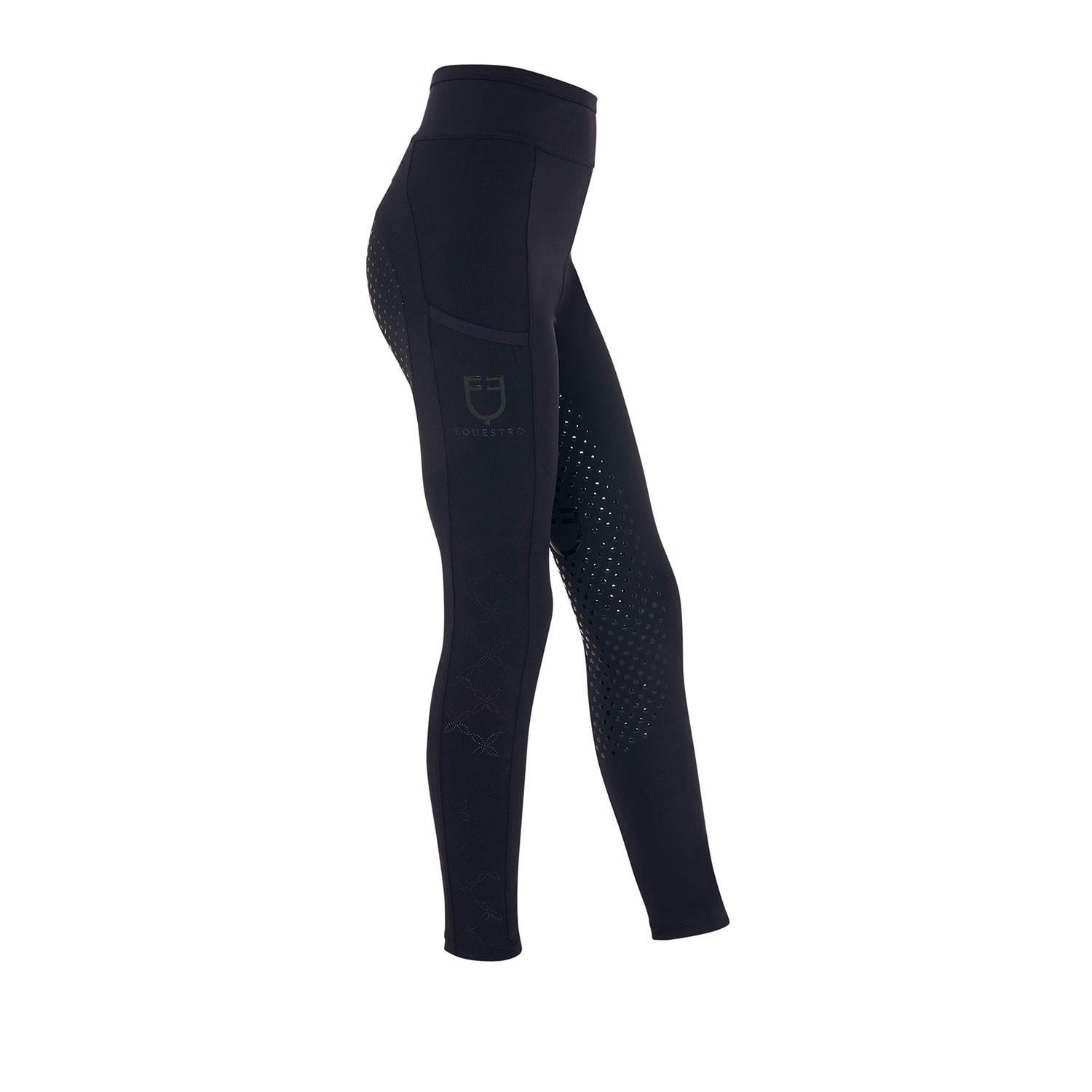 Leggings für Mädchen mit Perforationsmuster