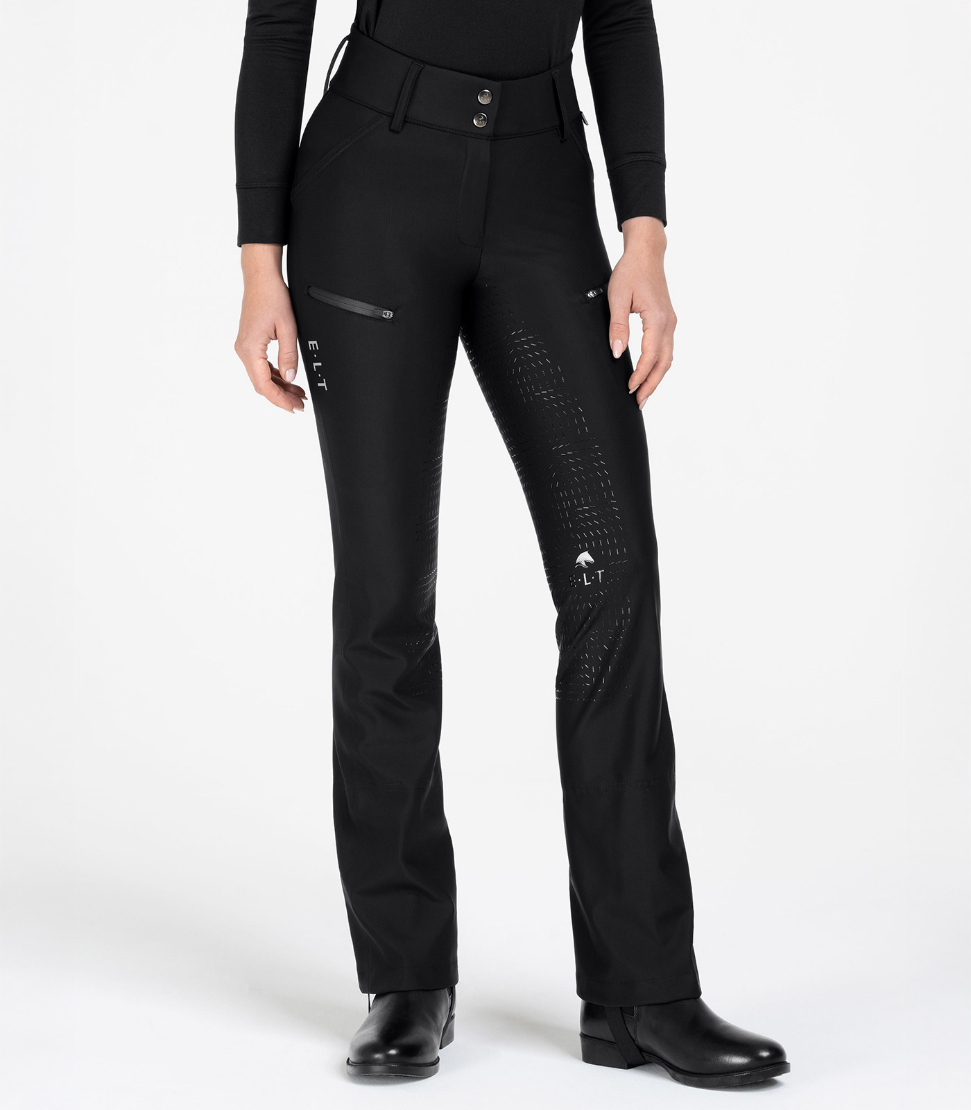 Performance Jodhpur Breeches Odelia Silicone, black