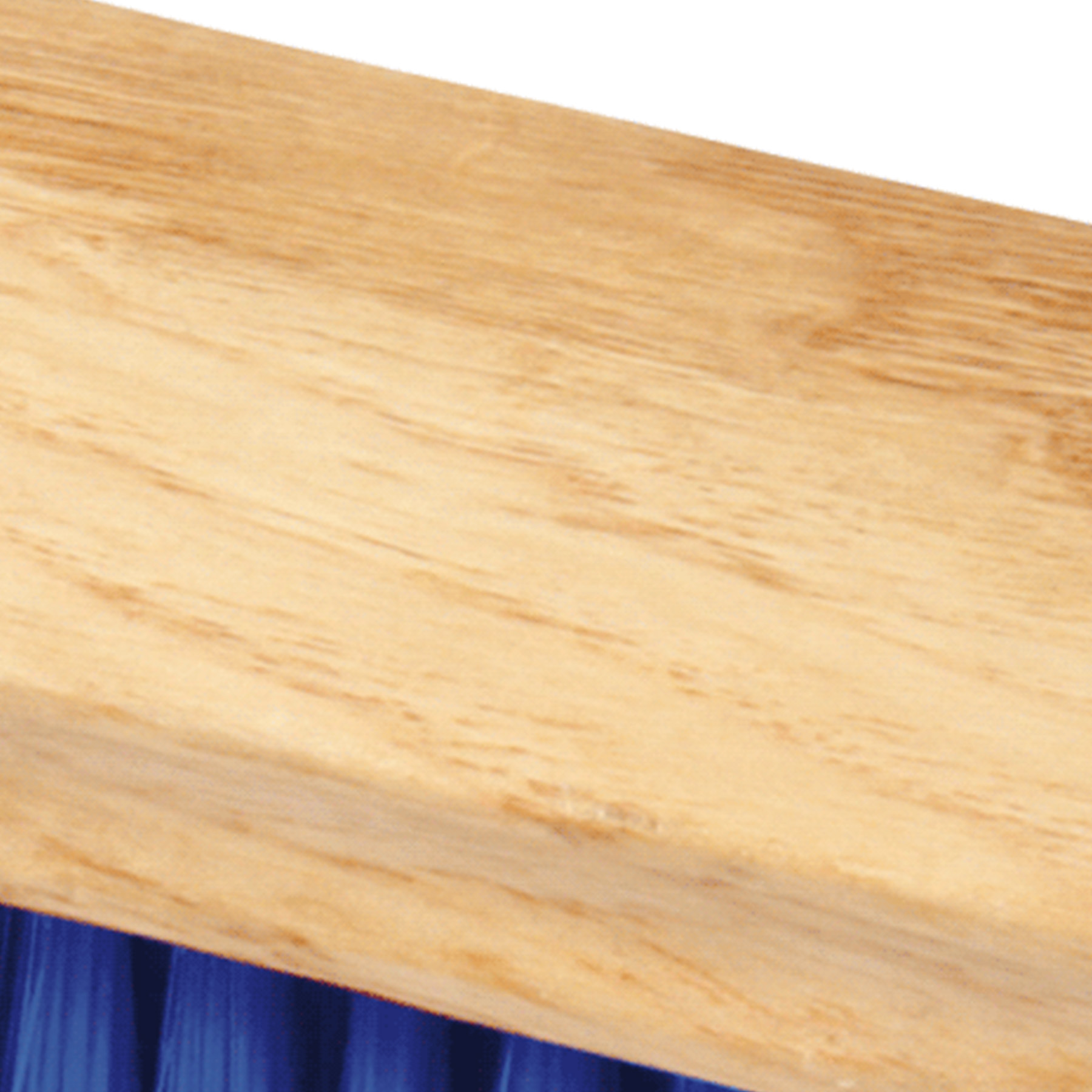 Staubbürste 18 cm, weiche, lange Borsten 8 cm, blau