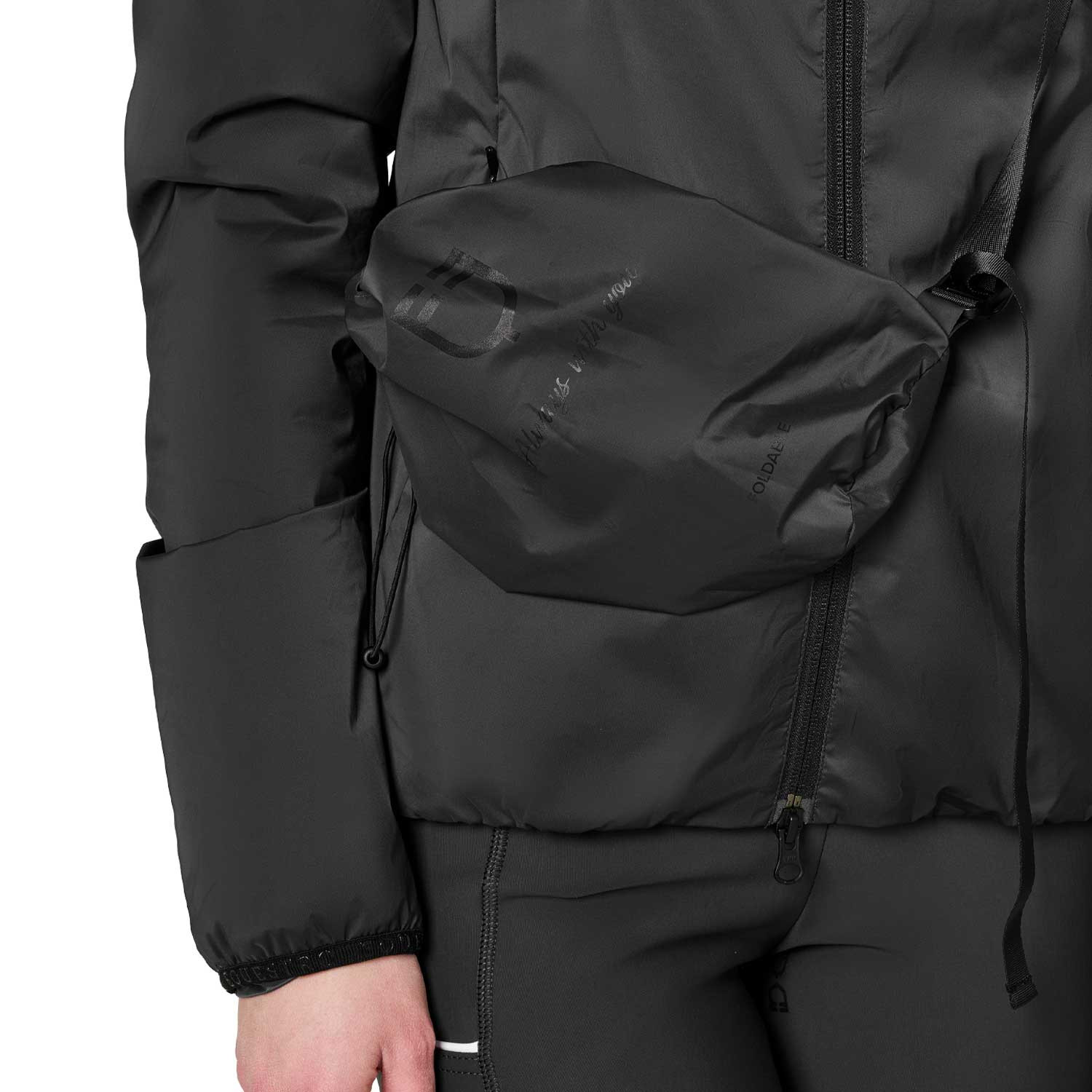Faltbare Damen-Softshelljacke Foldable line