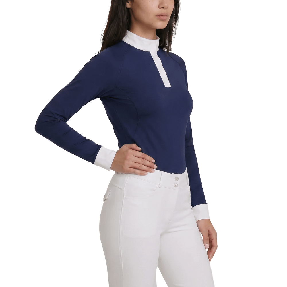 Turniershirt Damen Classic Lange Ärmeln