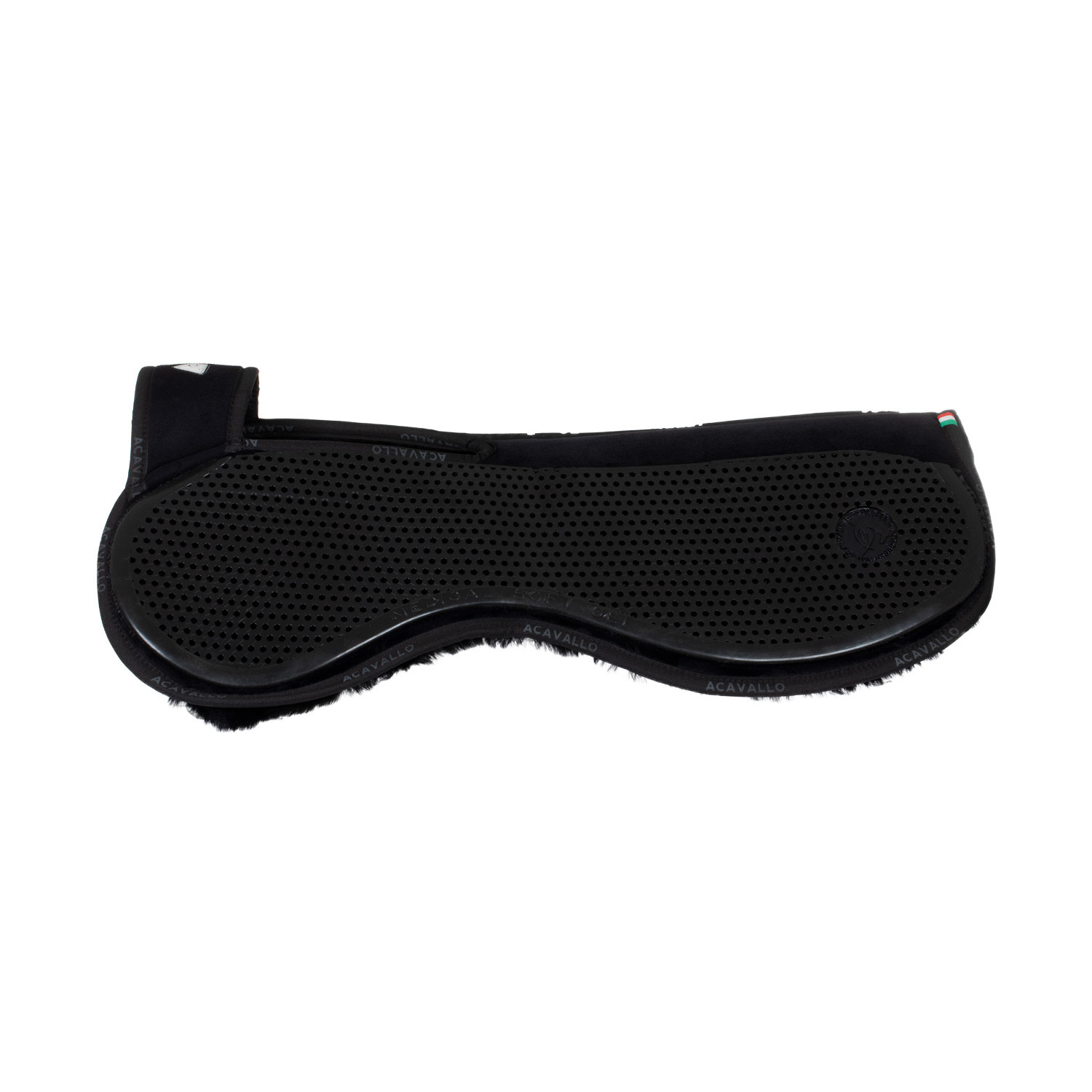 Sattelkissen MF-S WFS Wildleder Voll-Lammfell Classic Gel flach