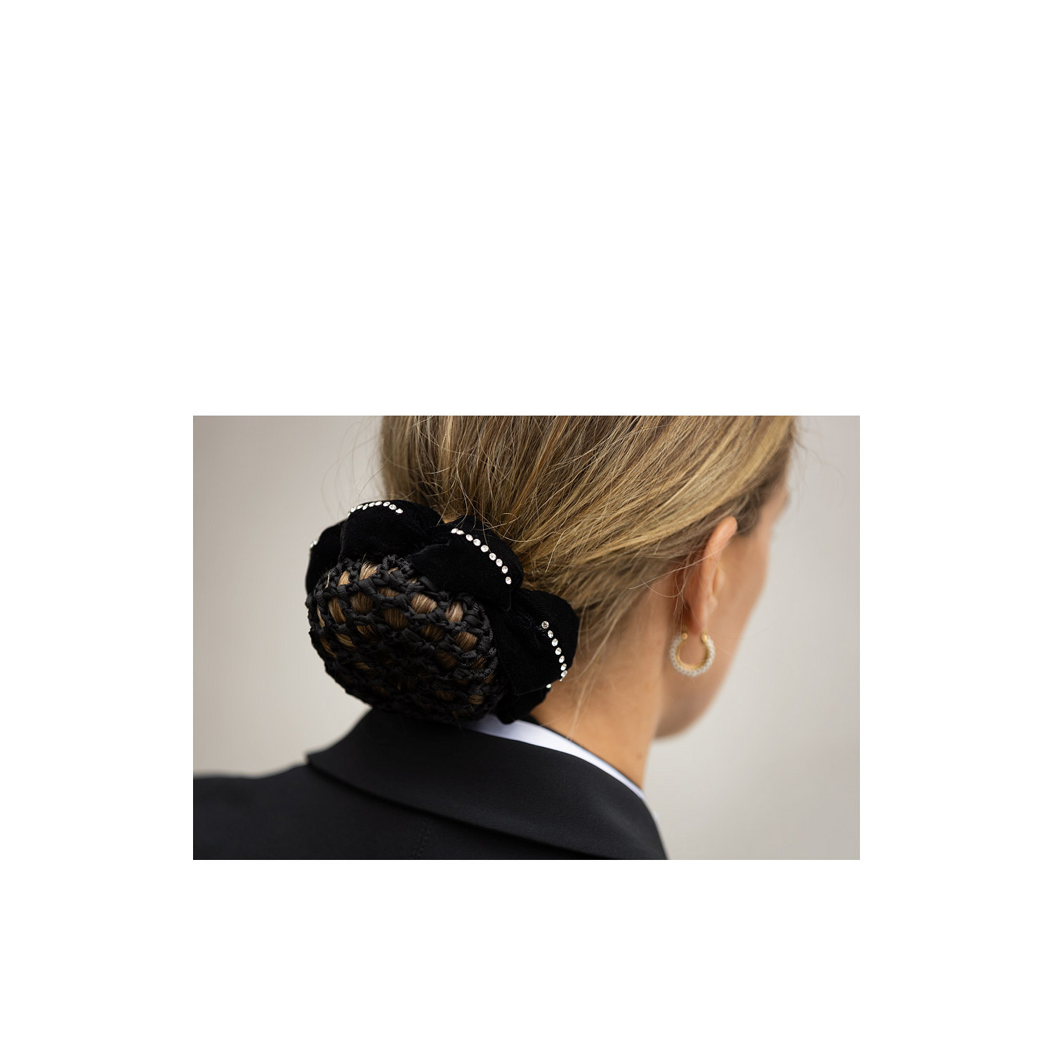Scrunchie Magnolia VE5 in schwarz