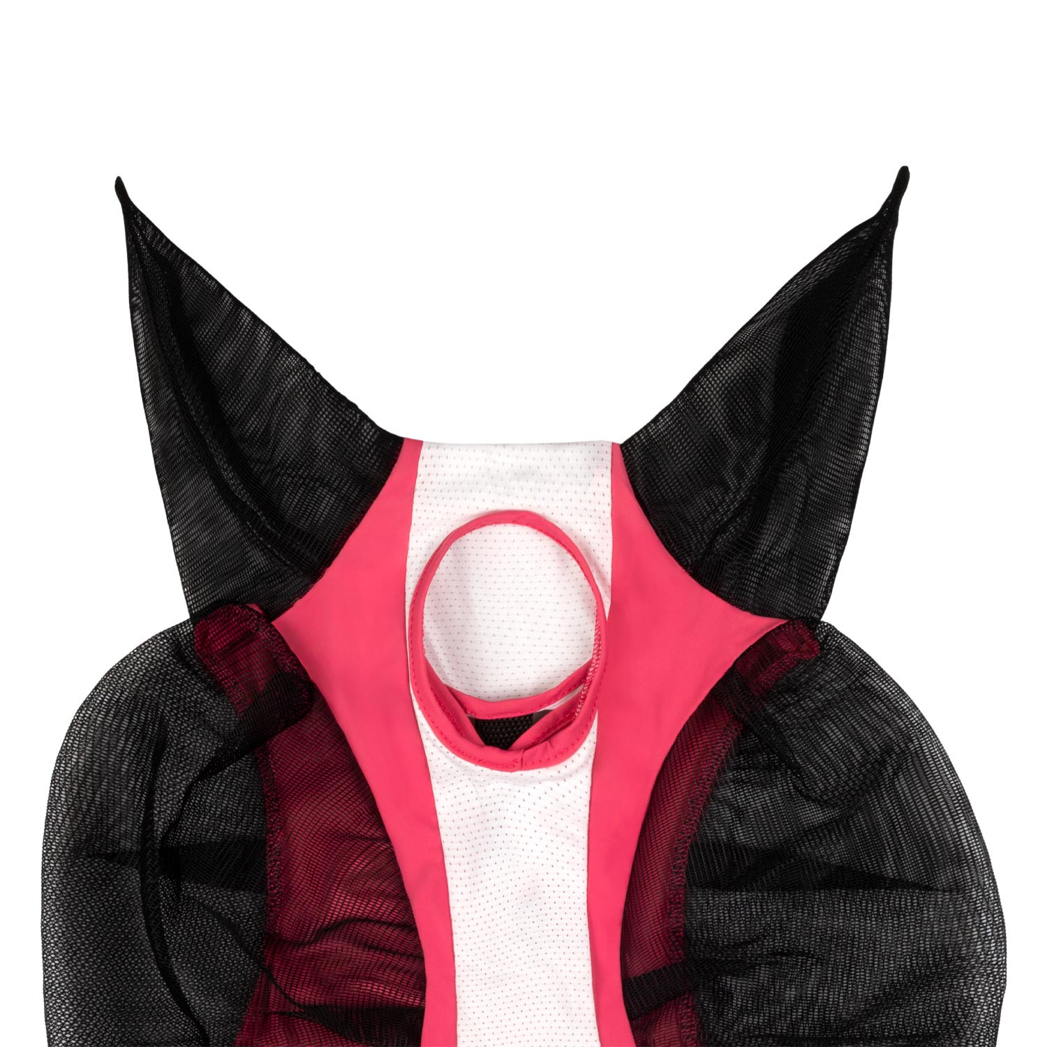 Zweifarbige Fliegenmaske aus Mesh