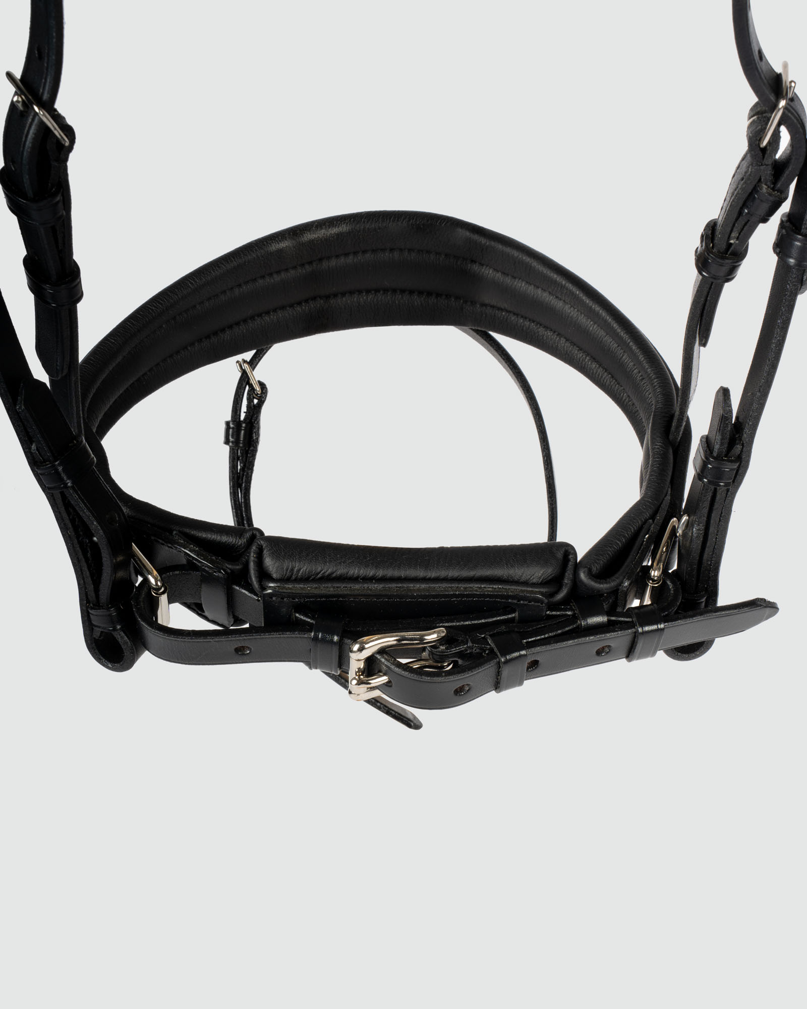 Bridle Tokyo Swedish Comfort XS feel good, browband Rivoli Crystal incl. 16mm web reins in black