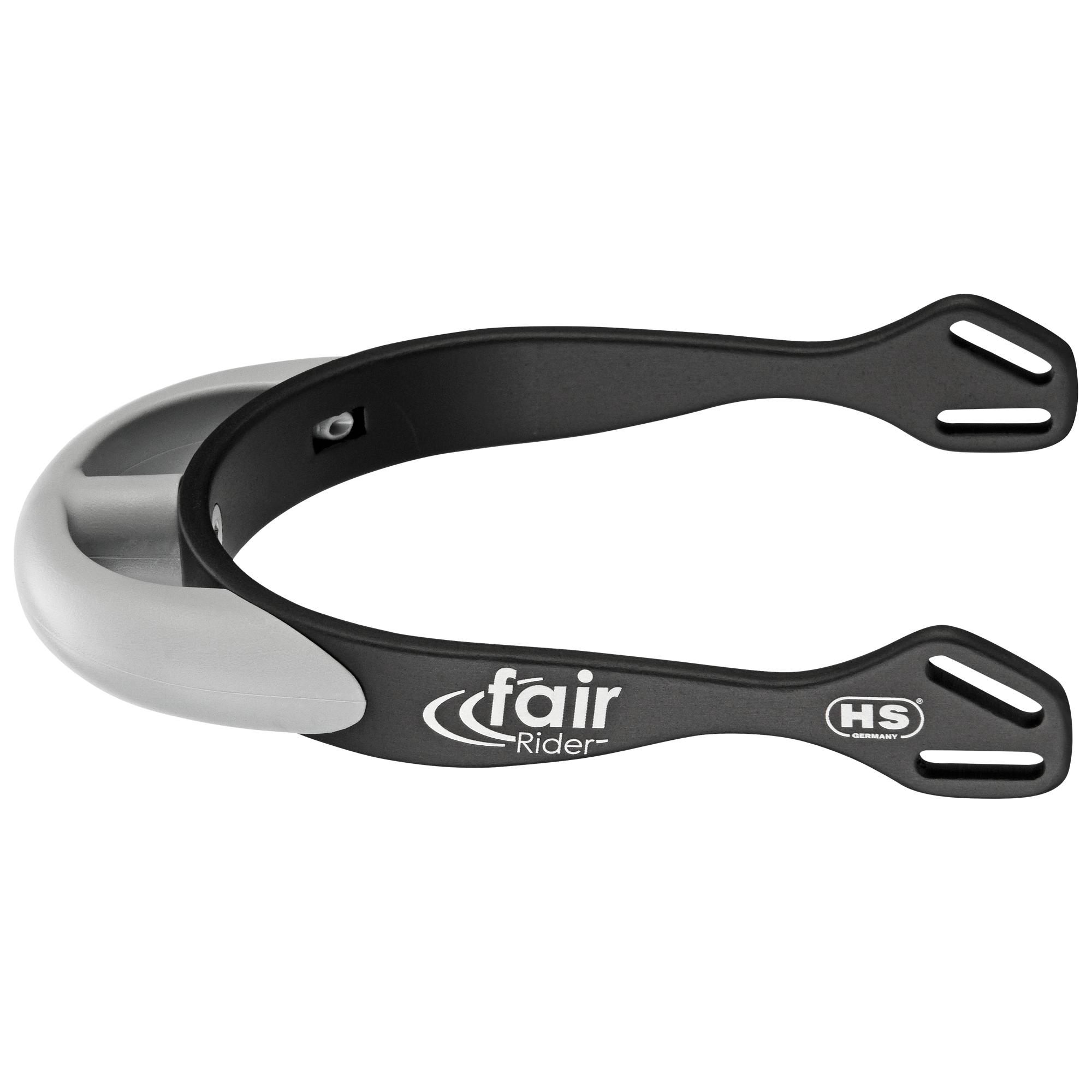 Spurs Fairrider aluminium, 20 mm, thick rounded