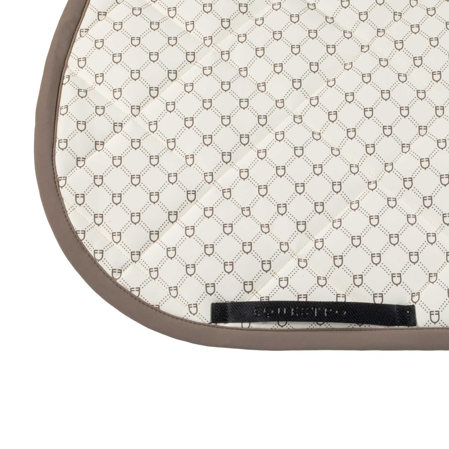 Springschabracke mit Monogramm-Print
