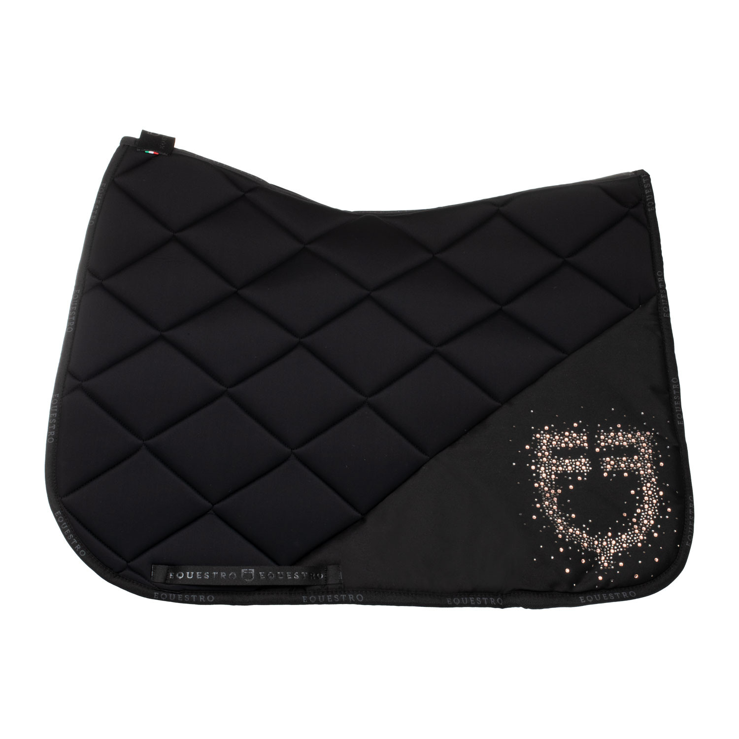 Dressurschabracke mit Strass-Logo