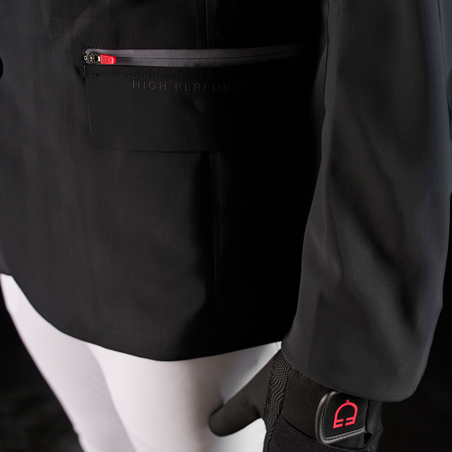 Ridertechnology Herren-Turnierjacke mit verschweißten Nähten